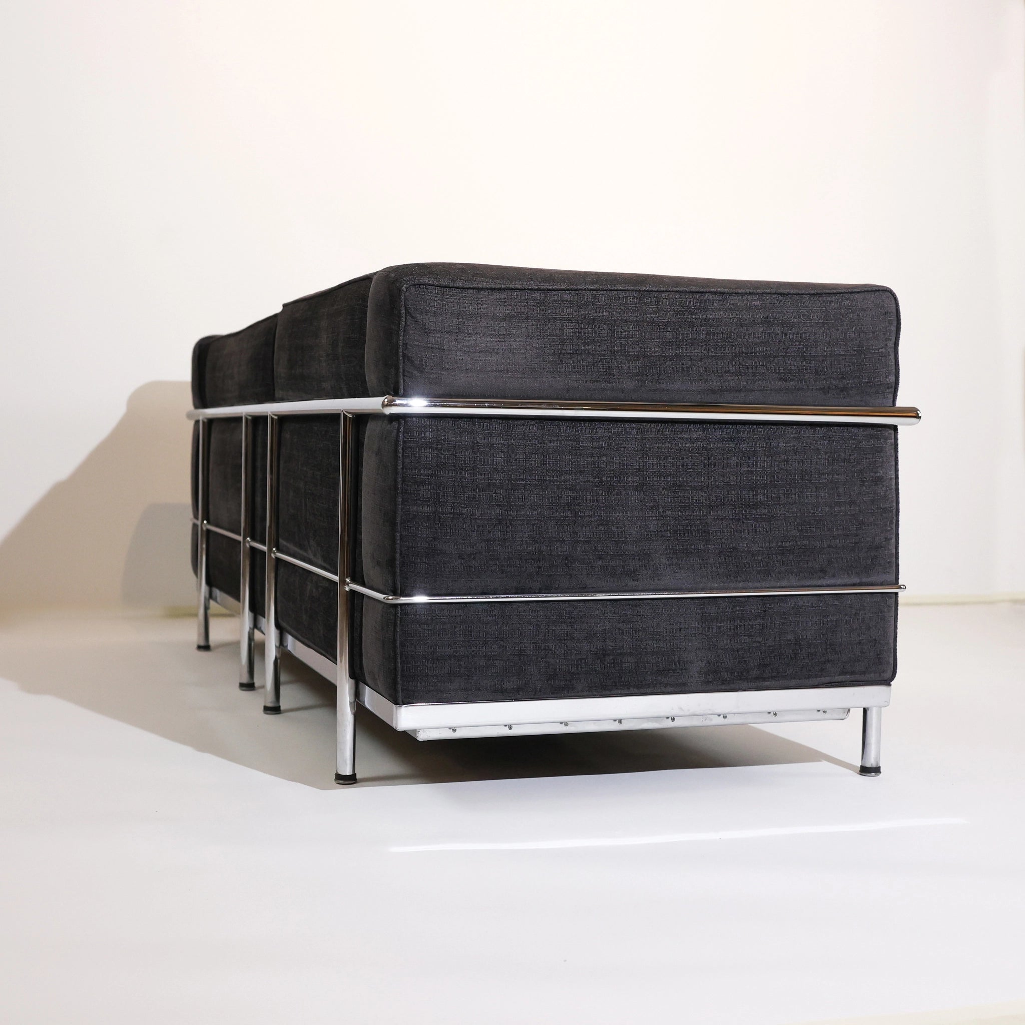 Le Corbusier LC2 Two-Seater Sofa by Cassina, Italy