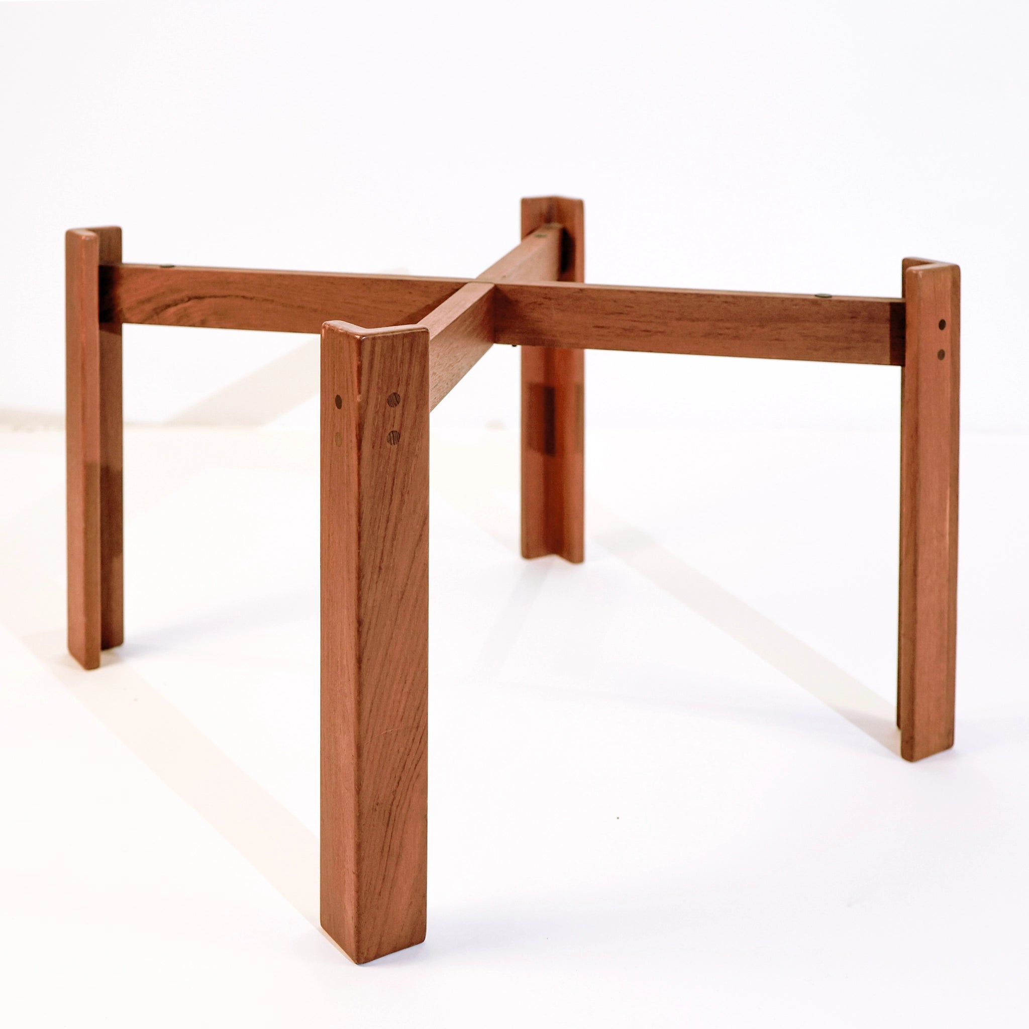 Jens Quistgaard Teak Tray Table with Concave Top, Denmark, 1960s