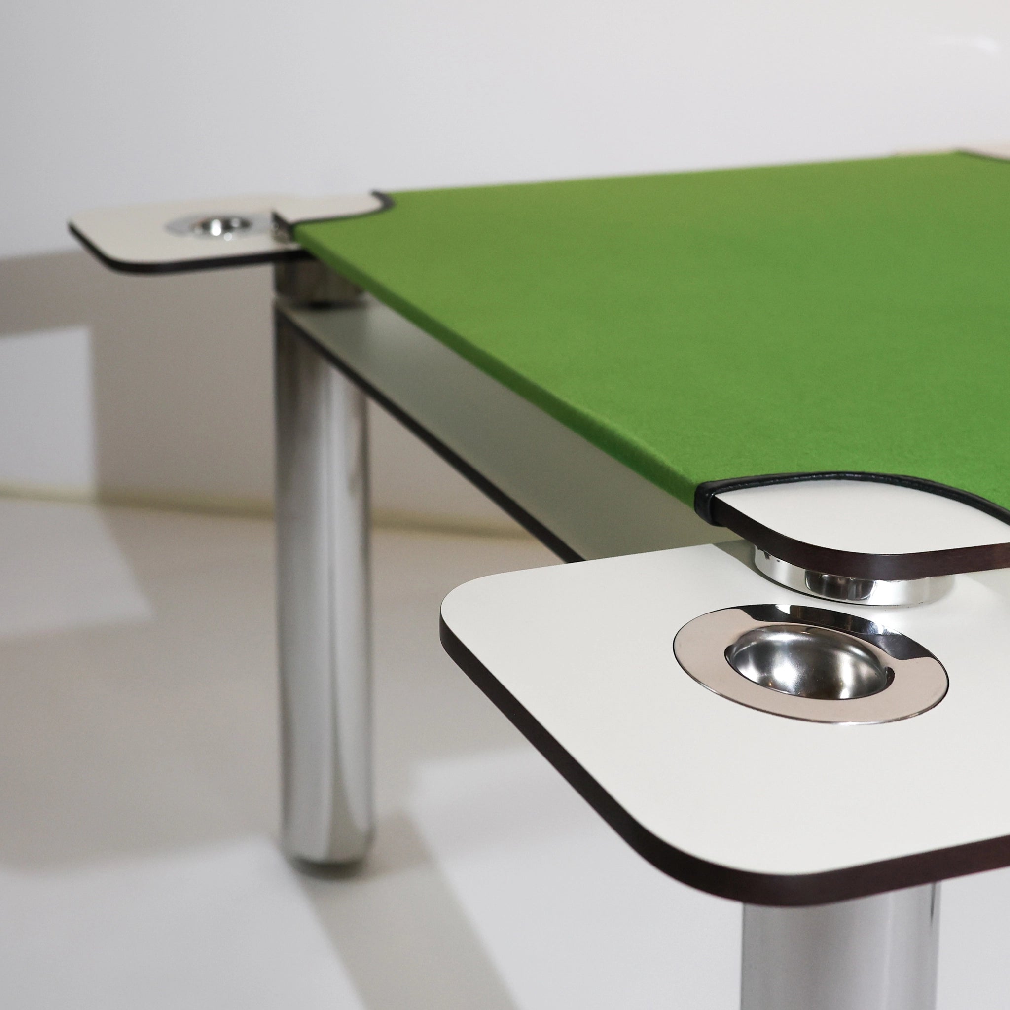 Poker Game Table by Joe Colombo for Zanotta, Italy, 1970s