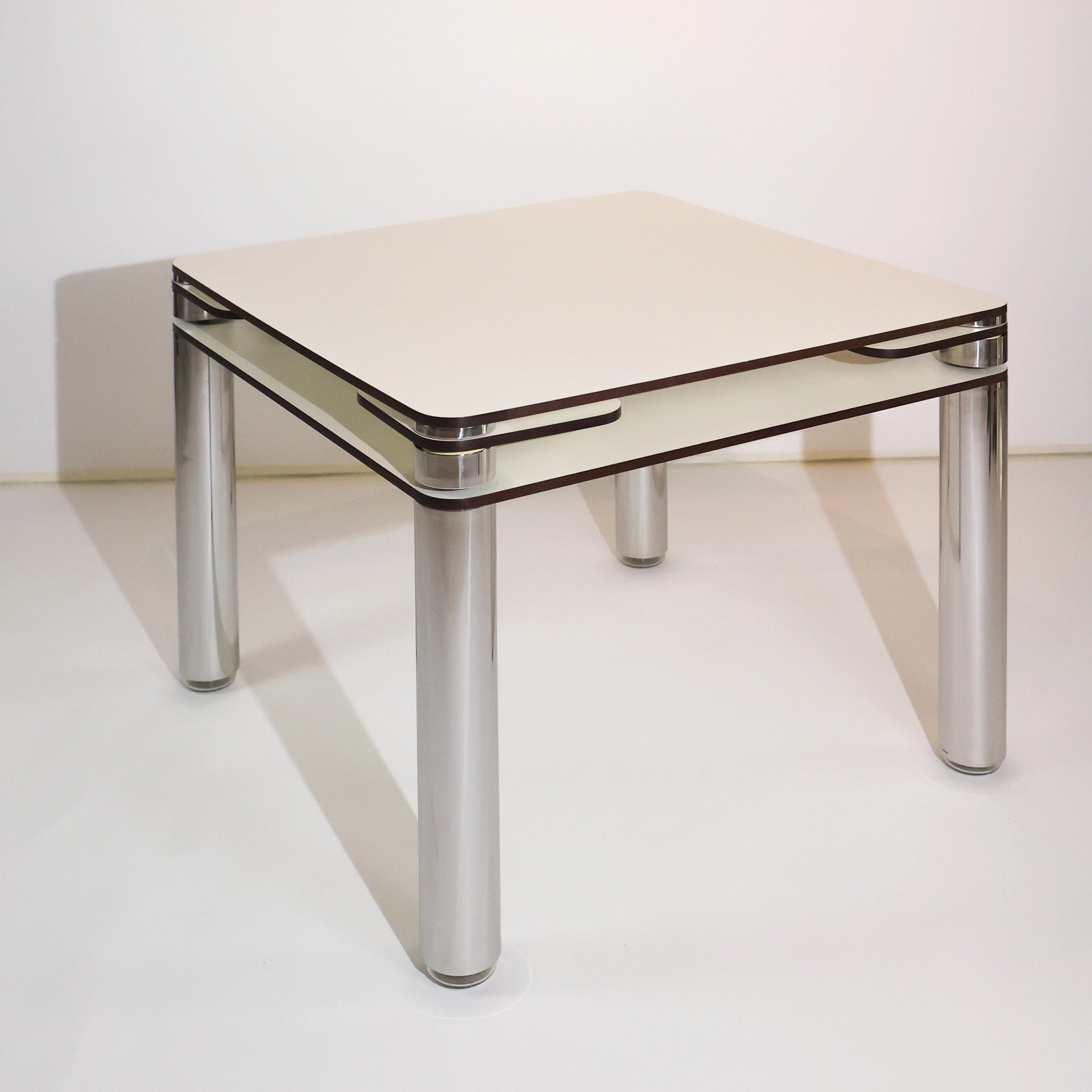 Poker Game Table by Joe Colombo for Zanotta, Italy, 1970s