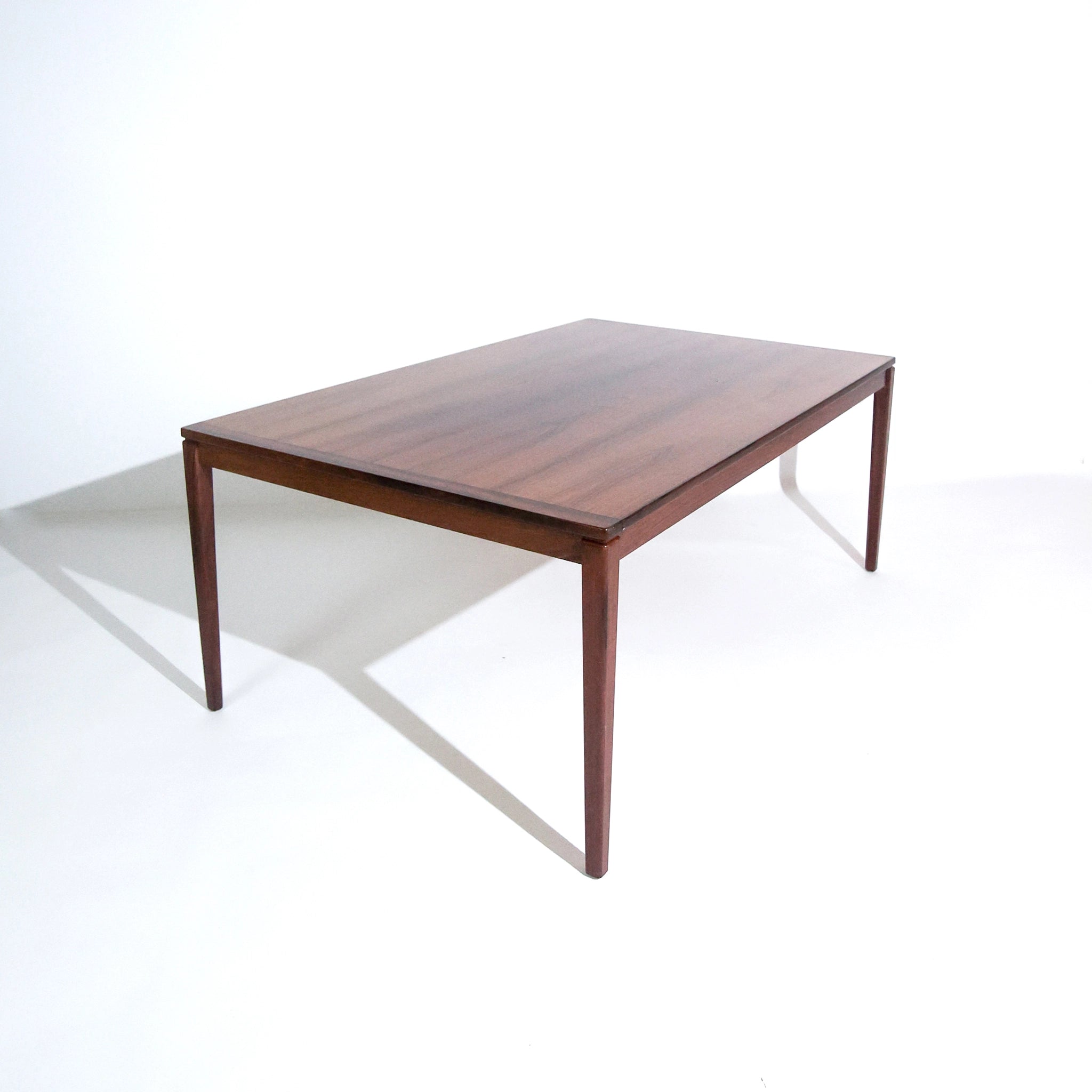 Large Mid-Century Scandinavian Rosewood Coffee Table