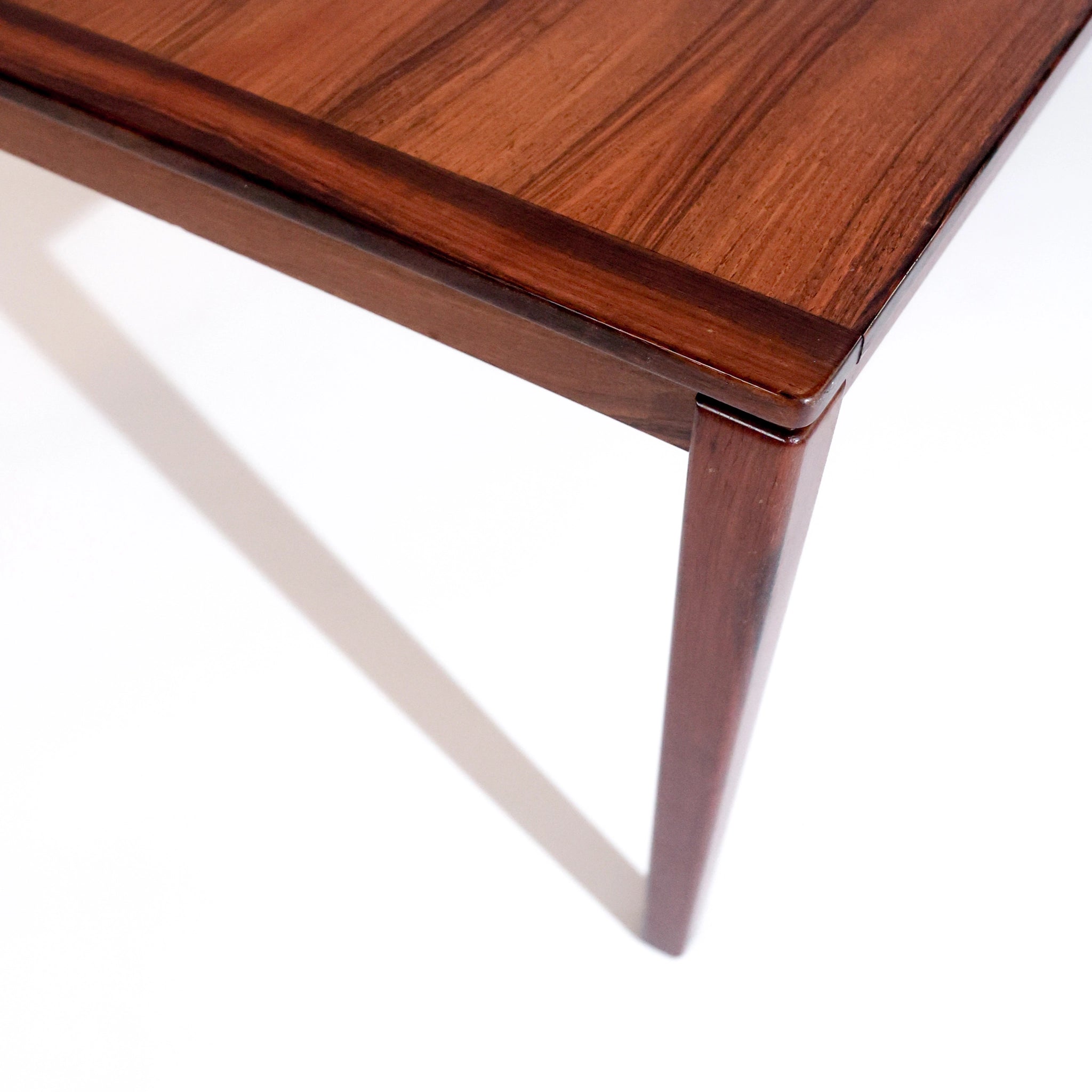 Large Mid-Century Scandinavian Rosewood Coffee Table