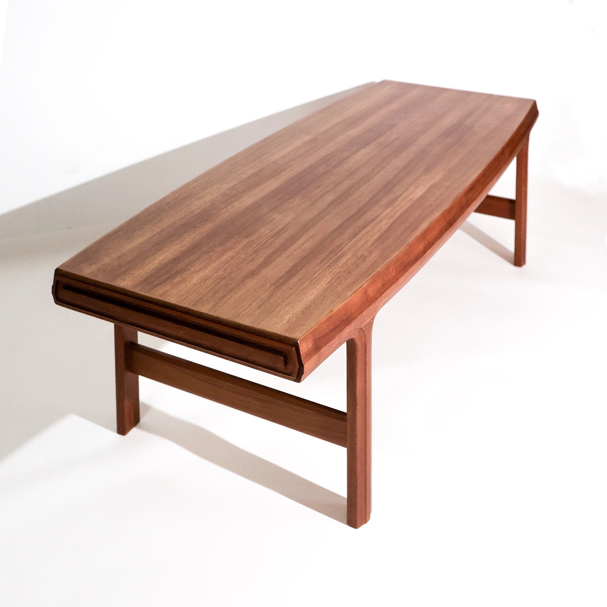 Mid-Century Scandinavian Teak Coffee Table with Hidden Drawers,Sweden 1960s
