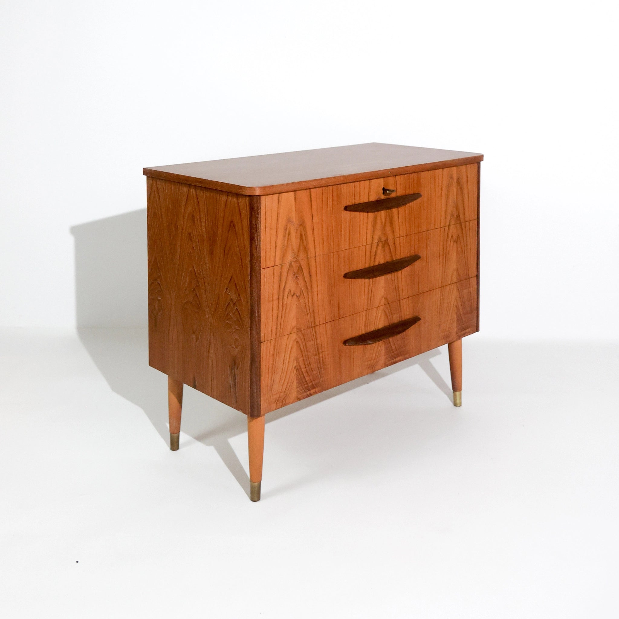 Mid-Century Scandinavian Teak Chest of Drawers