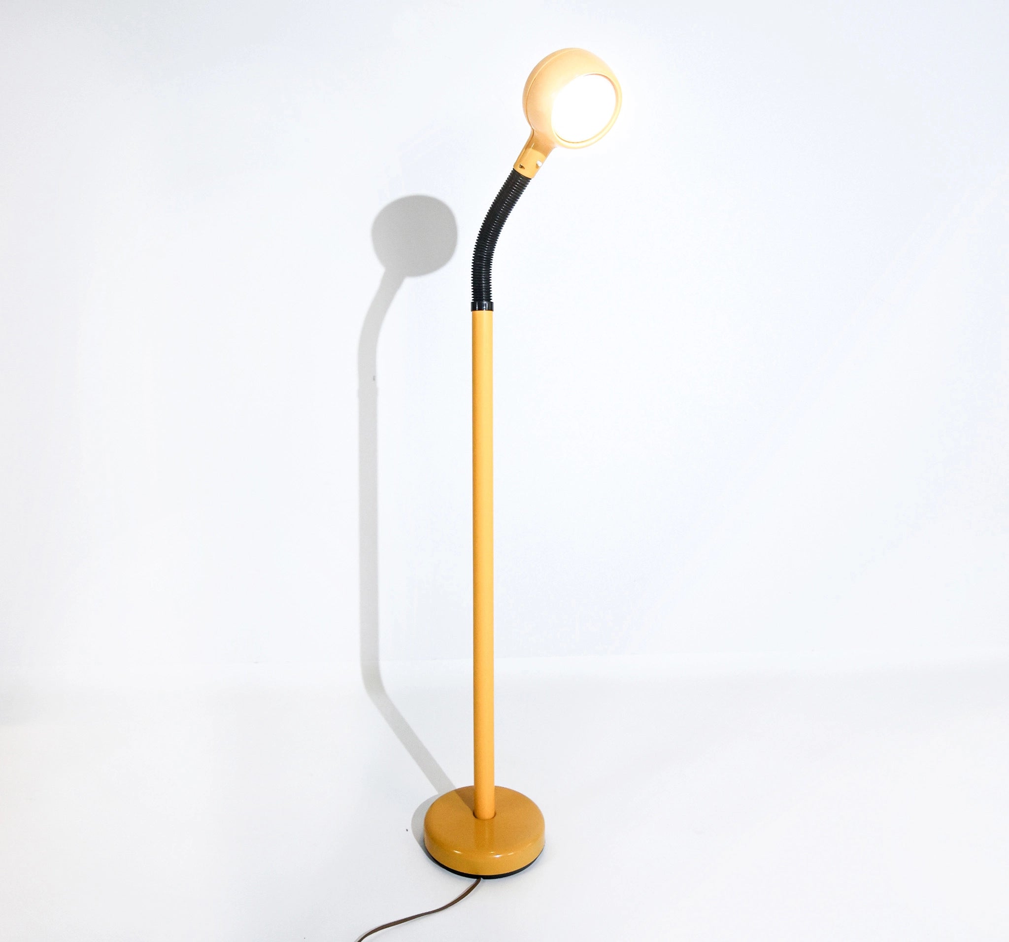 Mod Gooseneck Floor Lamp by Lightolier, 1980s