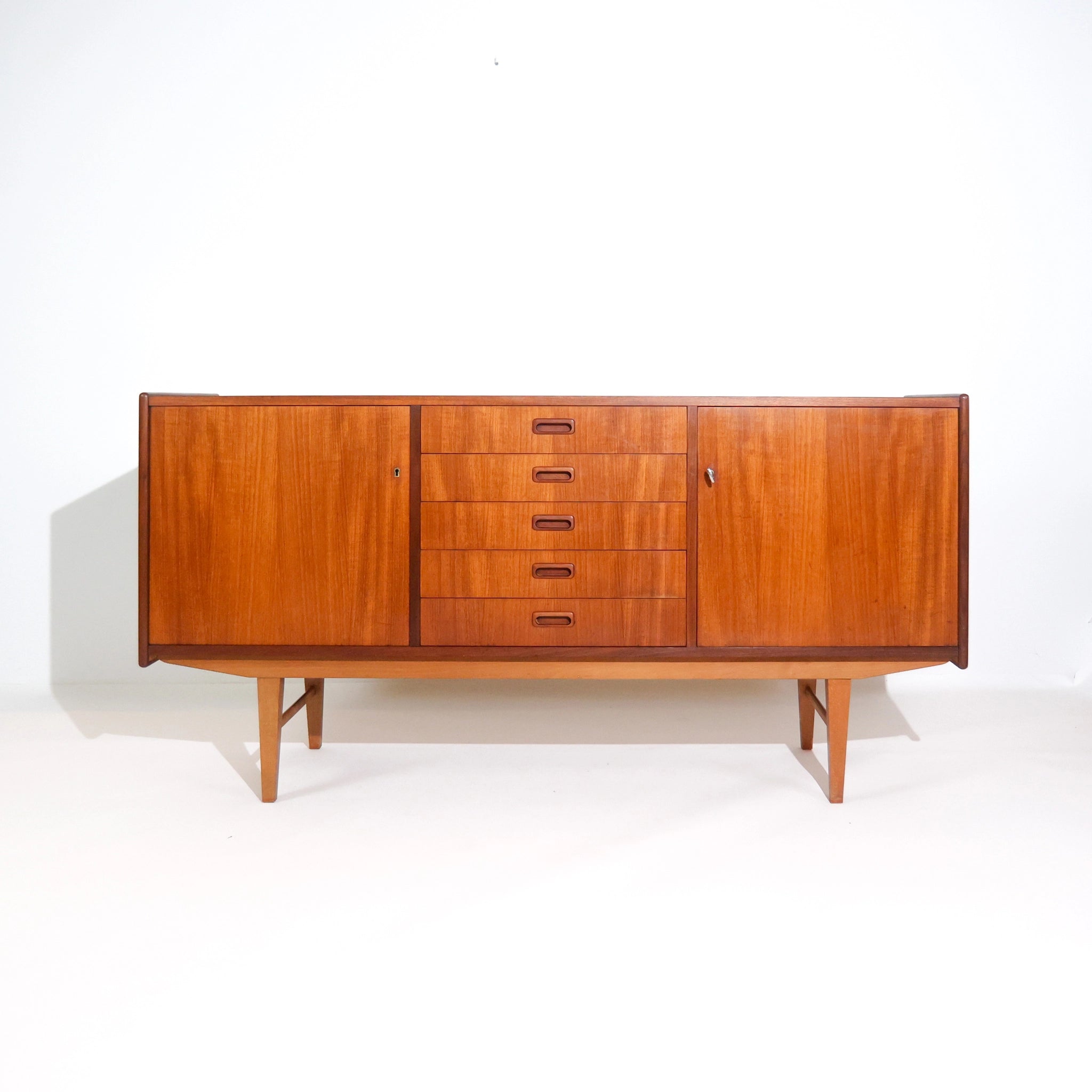 Scandinavian Mid-Century Teak Sideboard