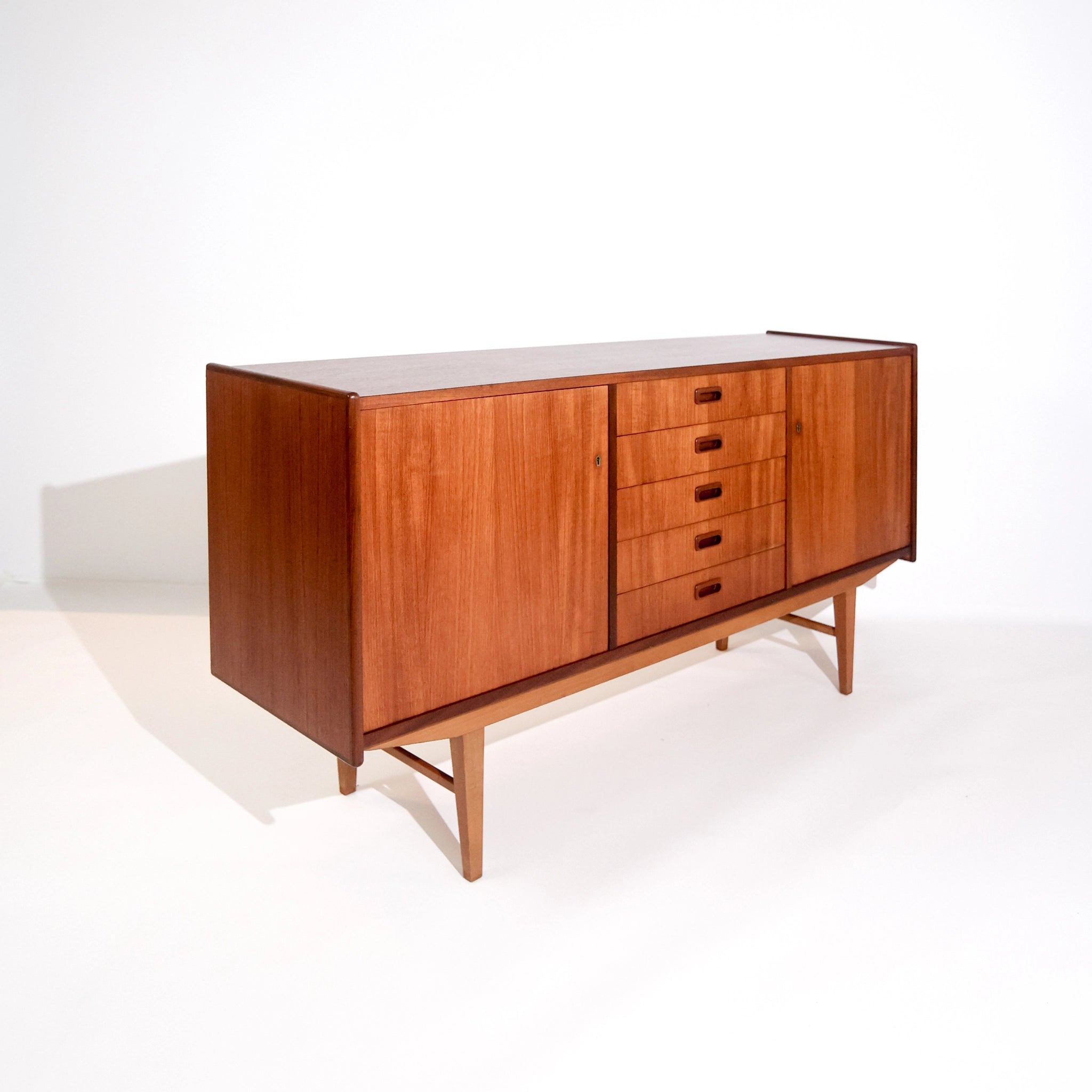 Scandinavian Mid-Century Teak Sideboard