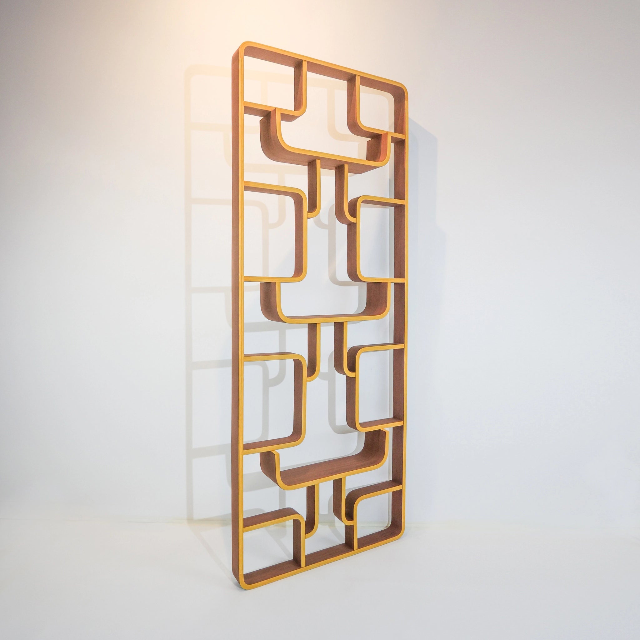 Modernist Round Edge Screen/ Space Divider by Ludvik Volak, 1960s