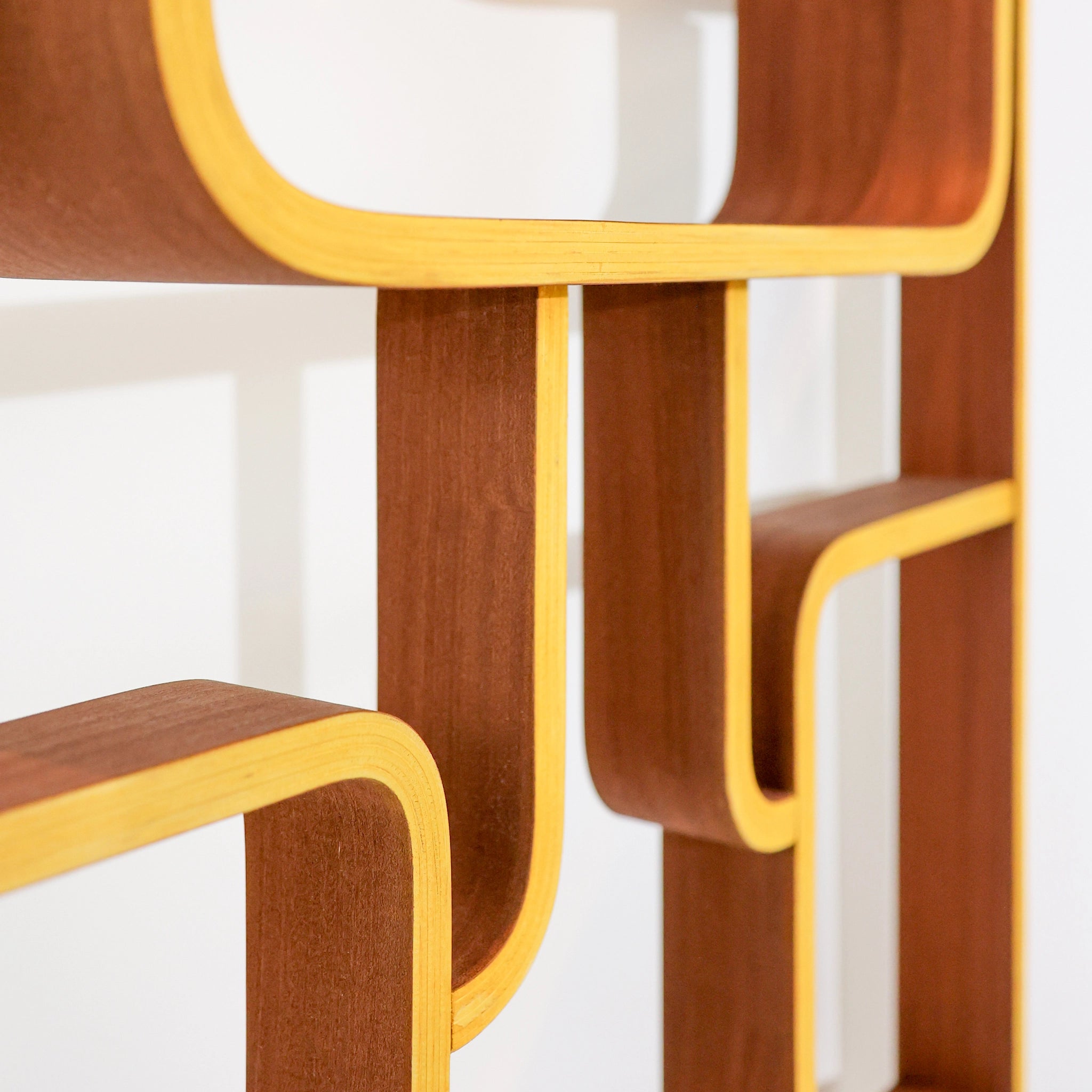 Modernist Round Edge Screen/ Space Divider by Ludvik Volak, 1960s