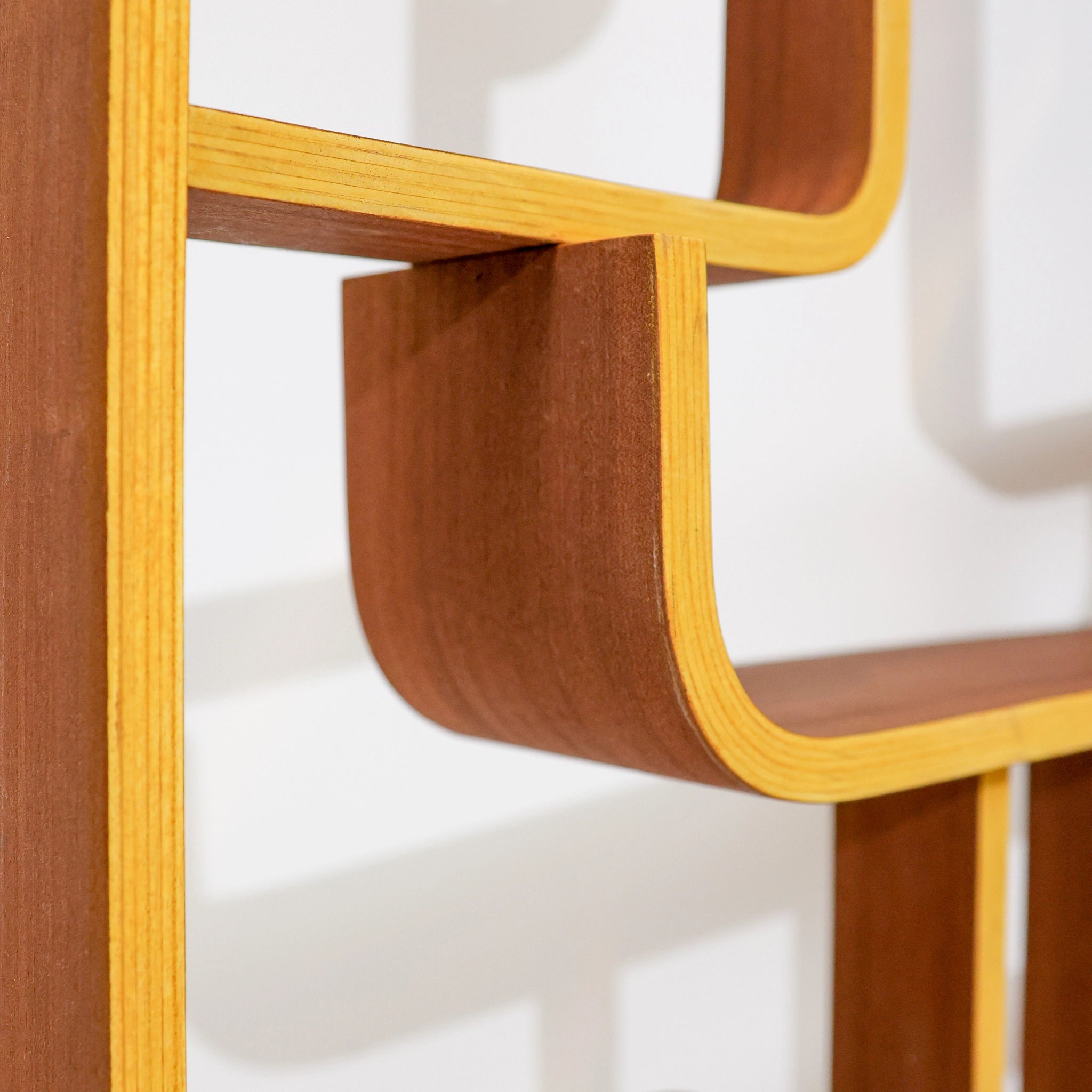 Modernist Round Edge Screen/ Space Divider by Ludvik Volak, 1960s