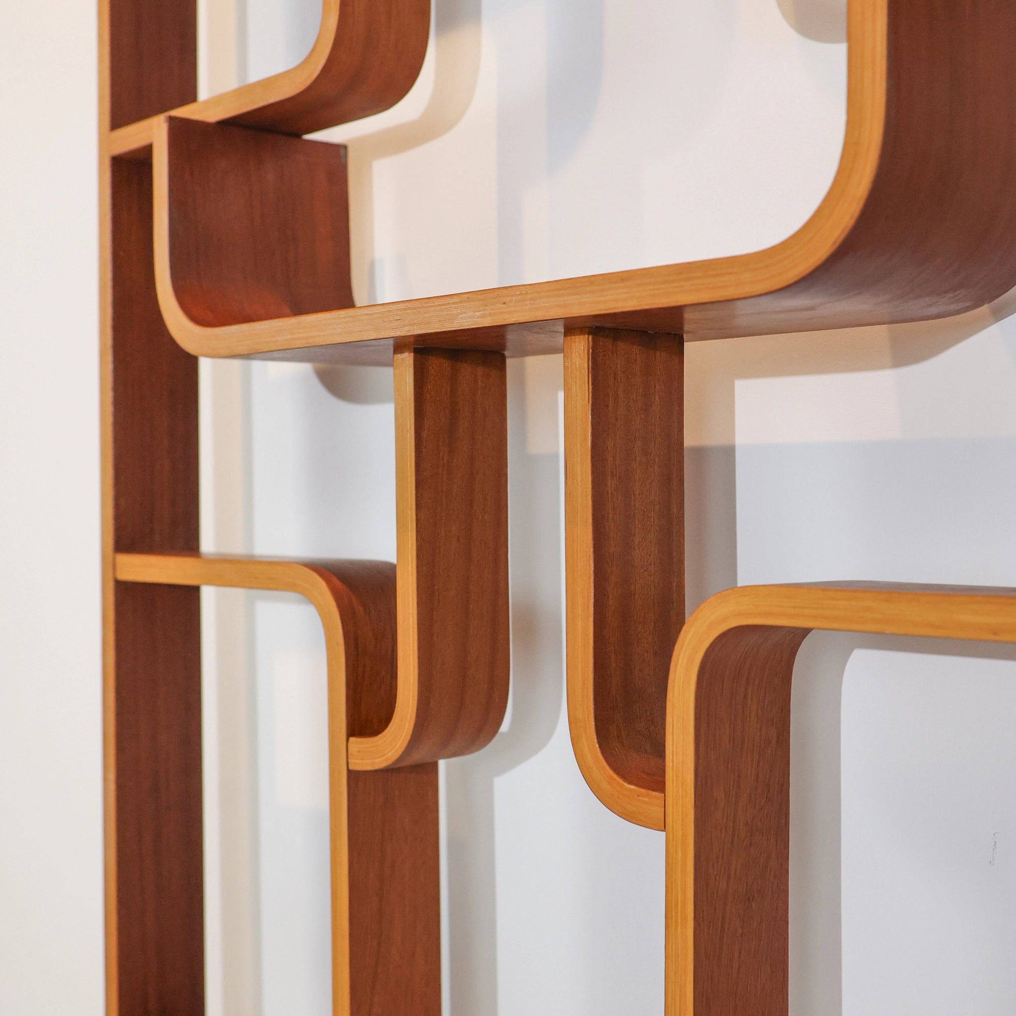 Modernist Square Edge Screen/ Space Divider by Ludvik Volak, 1960s