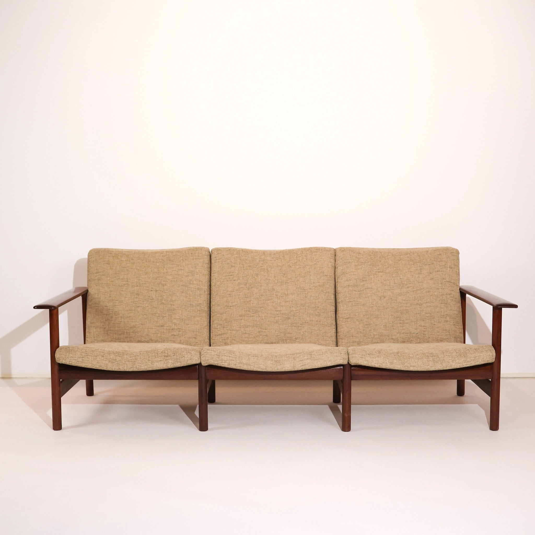Three- seater Sofa by Siège Steiner, France, 1960s