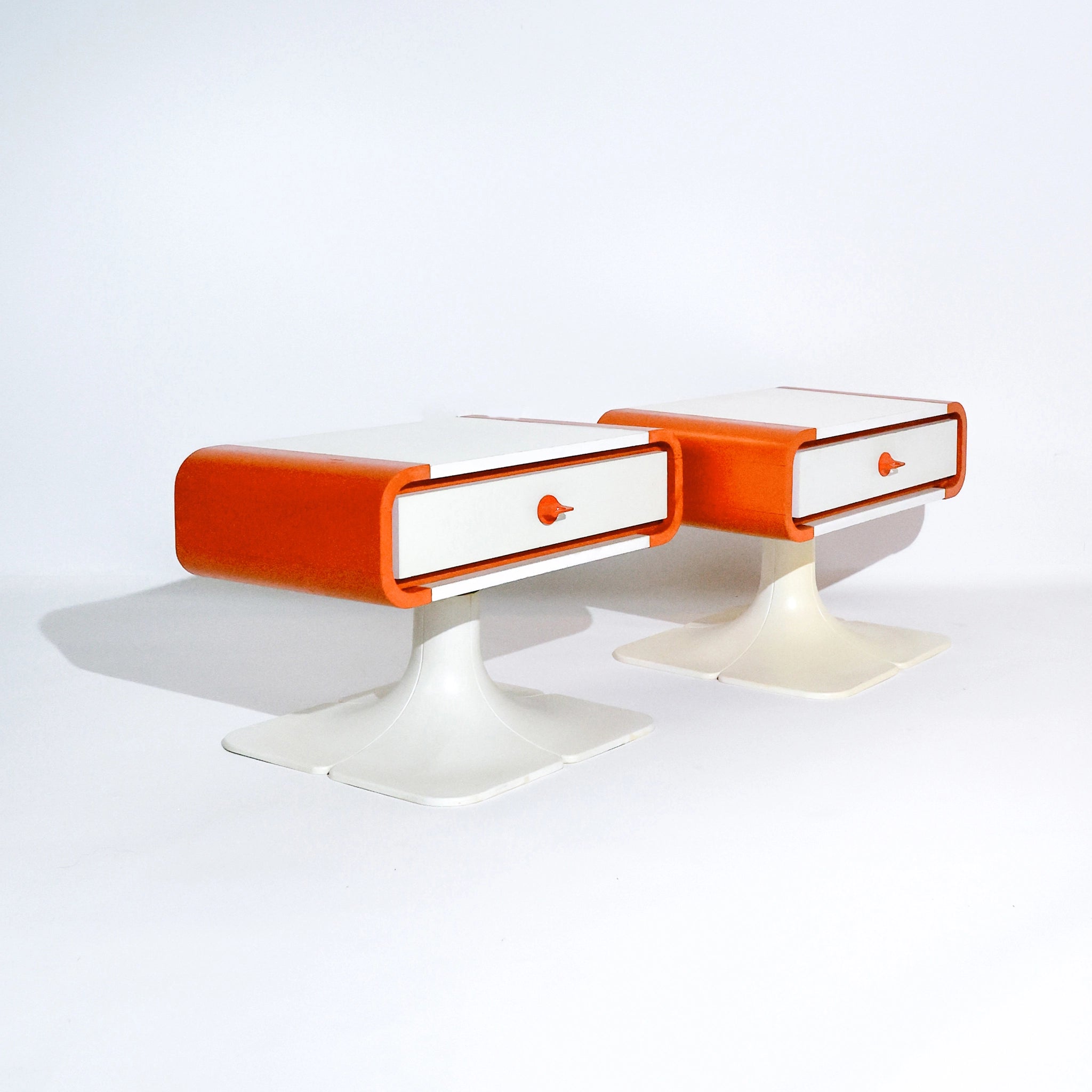 Christian Adam Space Age Side Coffee Table, France, 1970s
