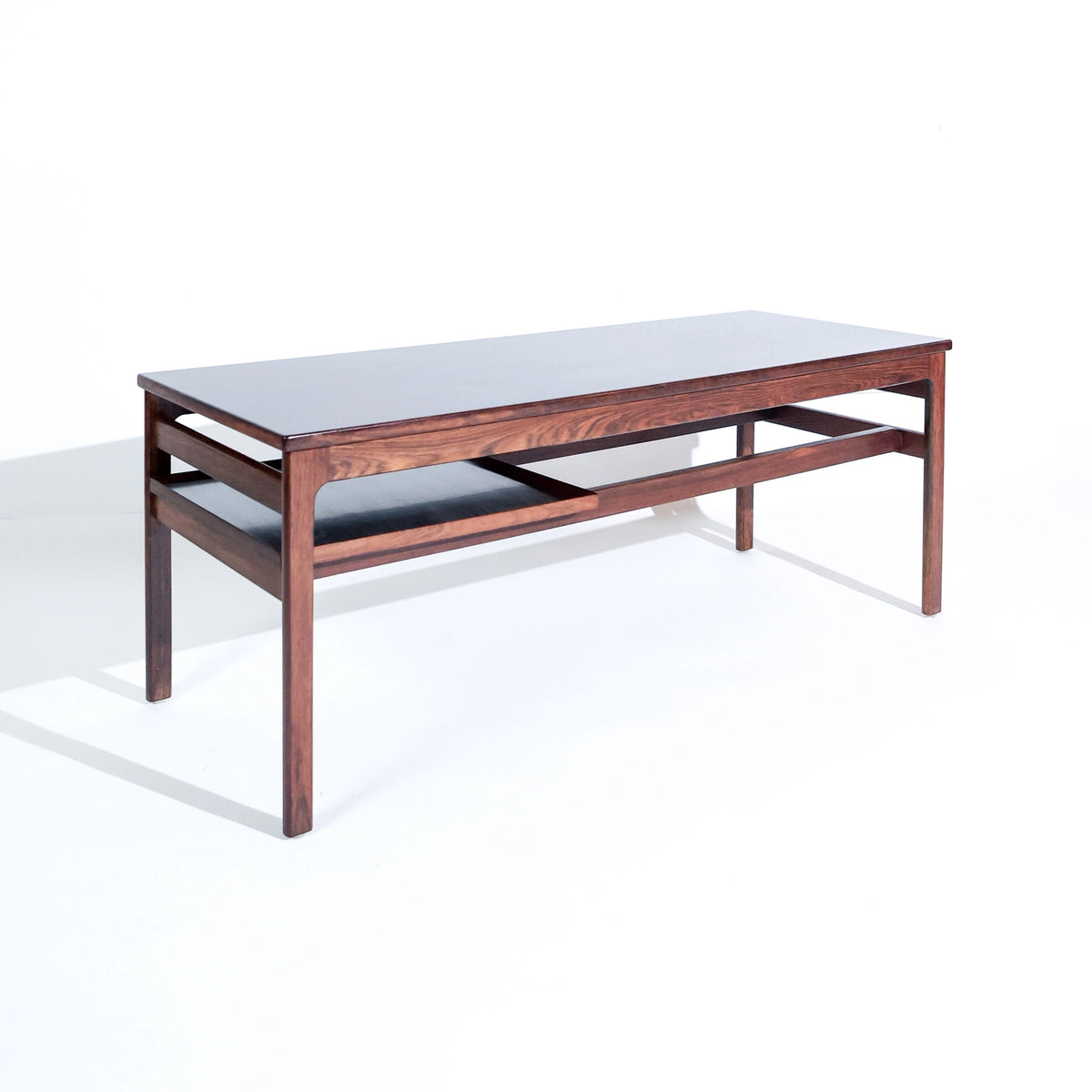 Mesa de Centro Vintage de Hans Olsen, Palisandro, Dinamarca, h. 1958