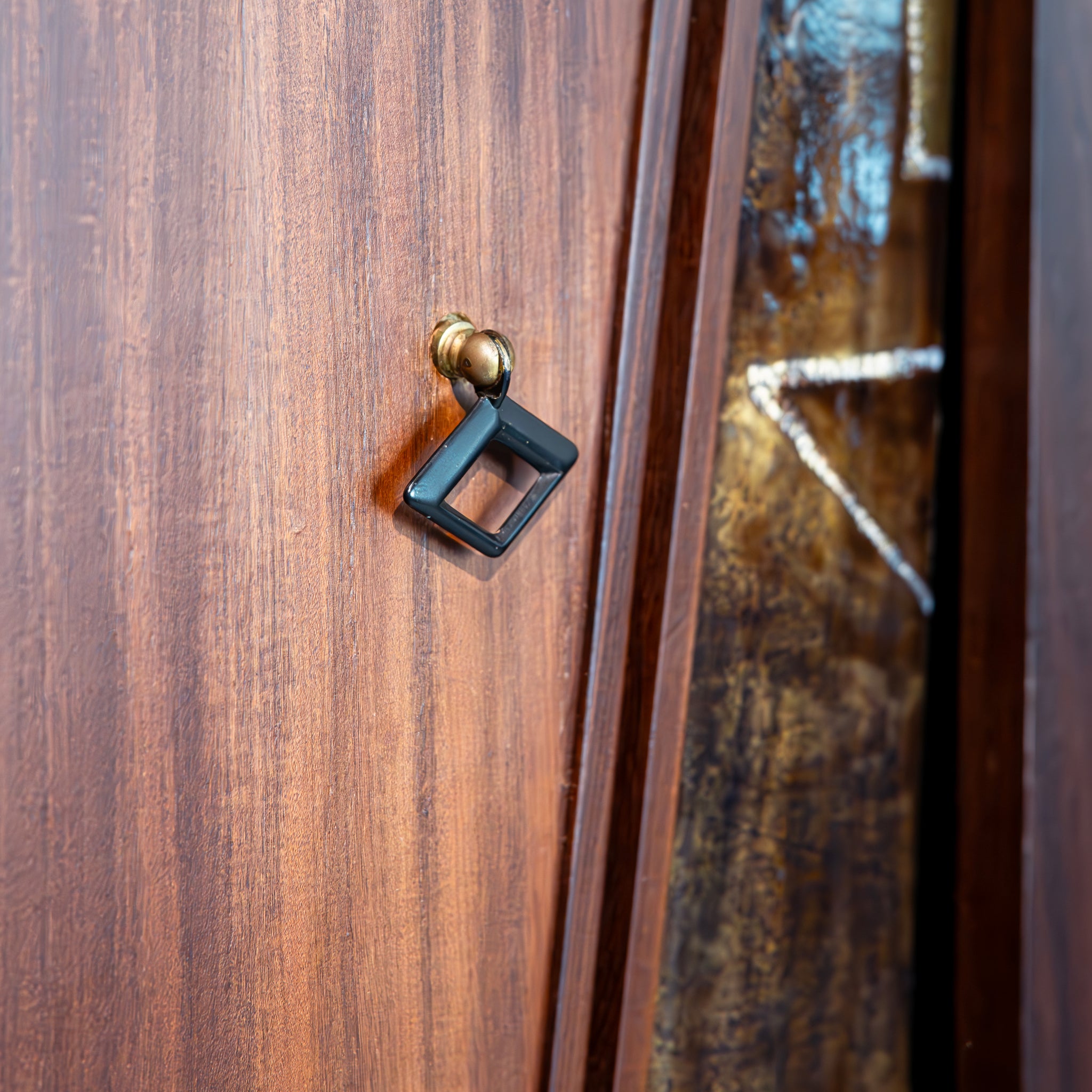 Armario-Bar Italiano de los Años 60 con Cerámica de Martini y Barra Abatible