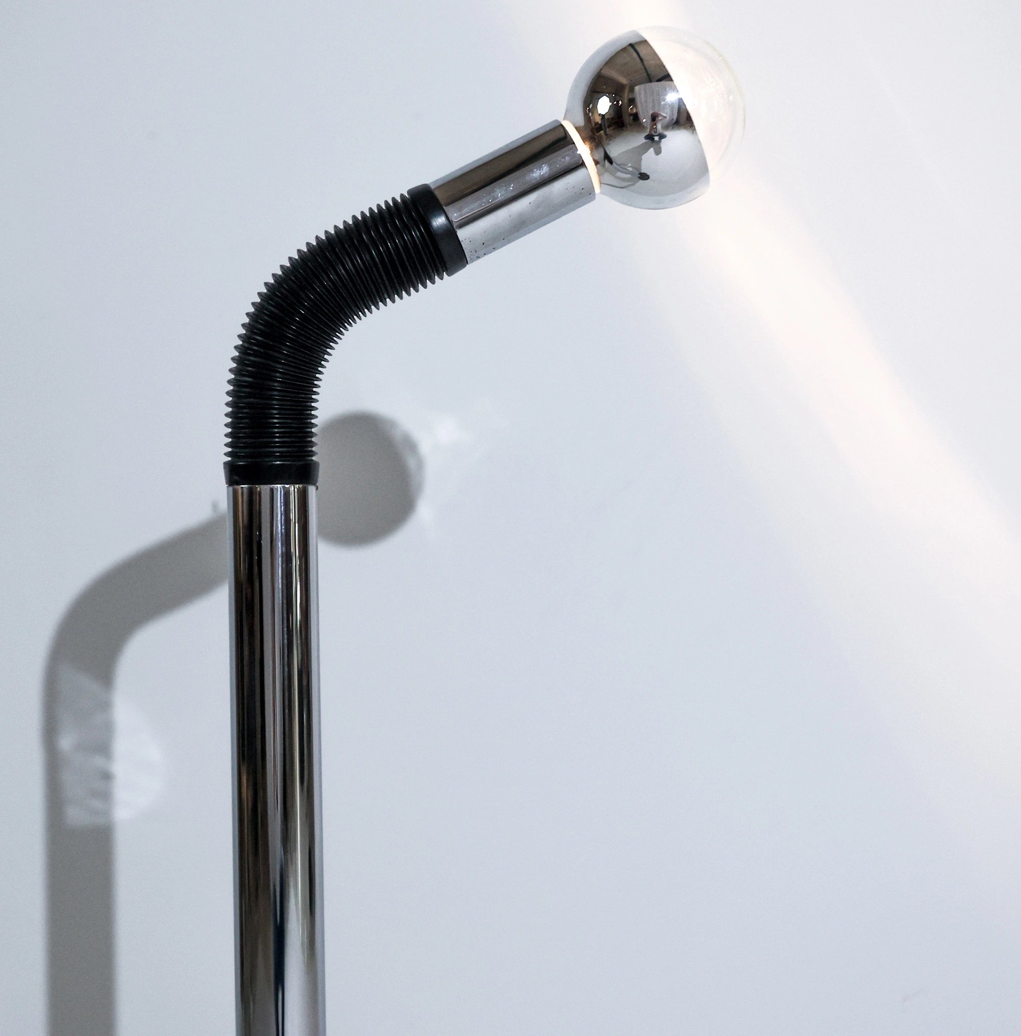 1970s Italian Bendi floor Lamp by E. Bellini for Targetti Sankey