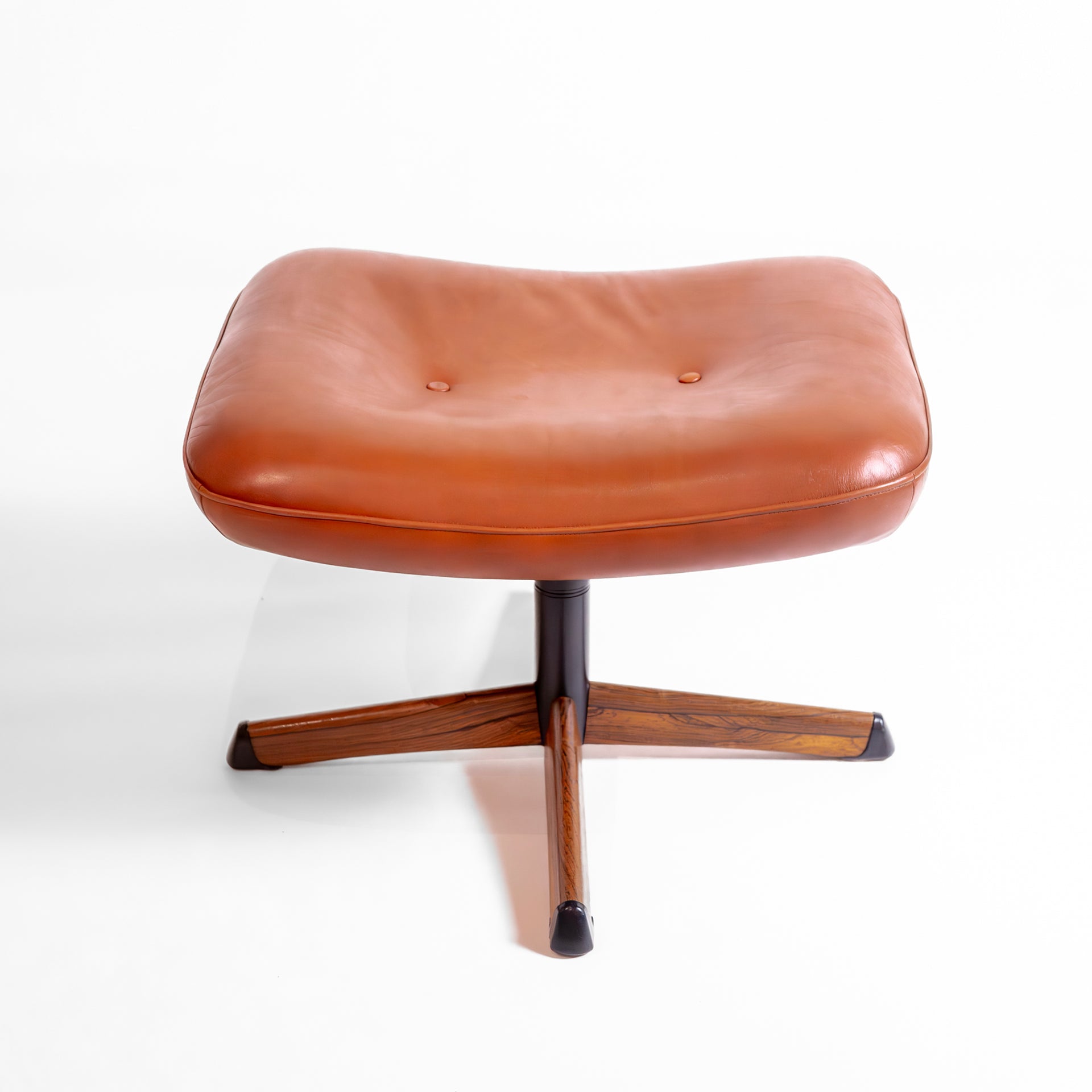GMHH474○GOTE Mobler 北欧 スウェーデン 本革 レザー オッ Göte Möbler - Green Leather - Fauteuil - Sweden - 1970s