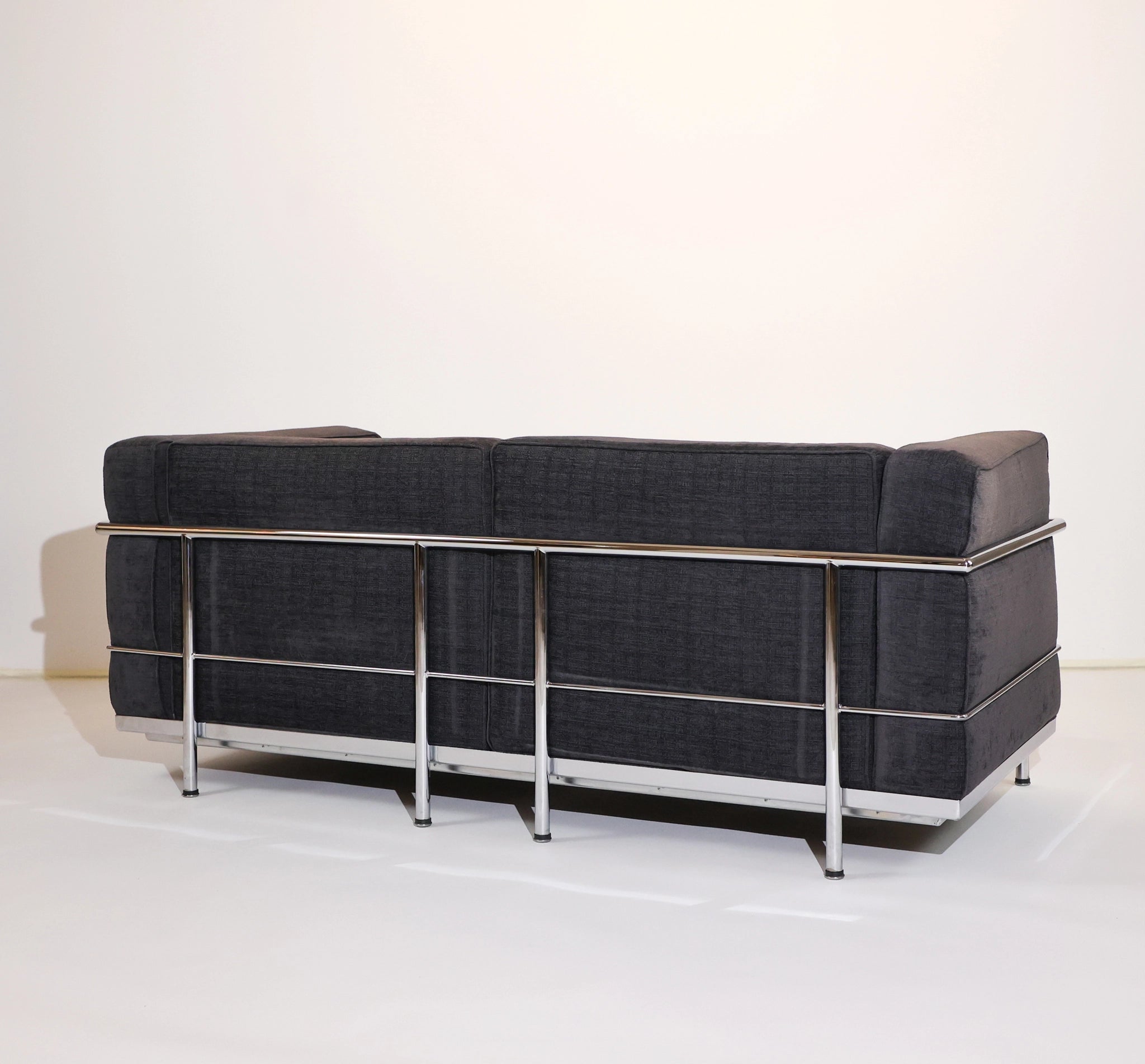 Le Corbusier LC2 Two-Seater Sofa by Cassina, Italy