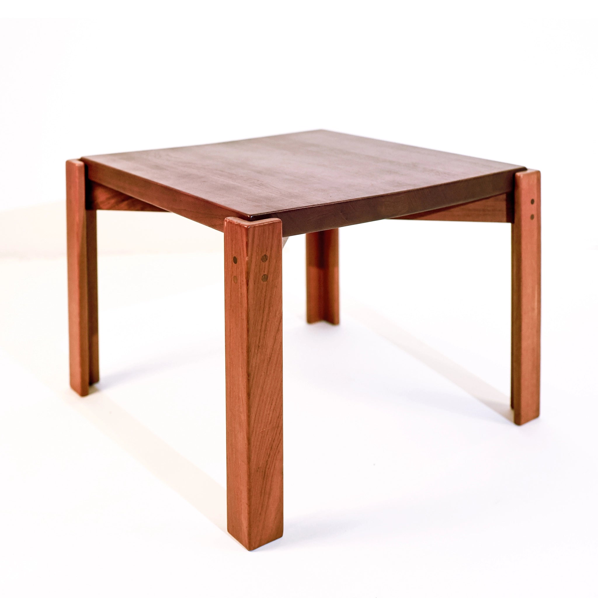 Jens Quistgaard Teak Tray Table with Concave Top, Denmark, 1960s