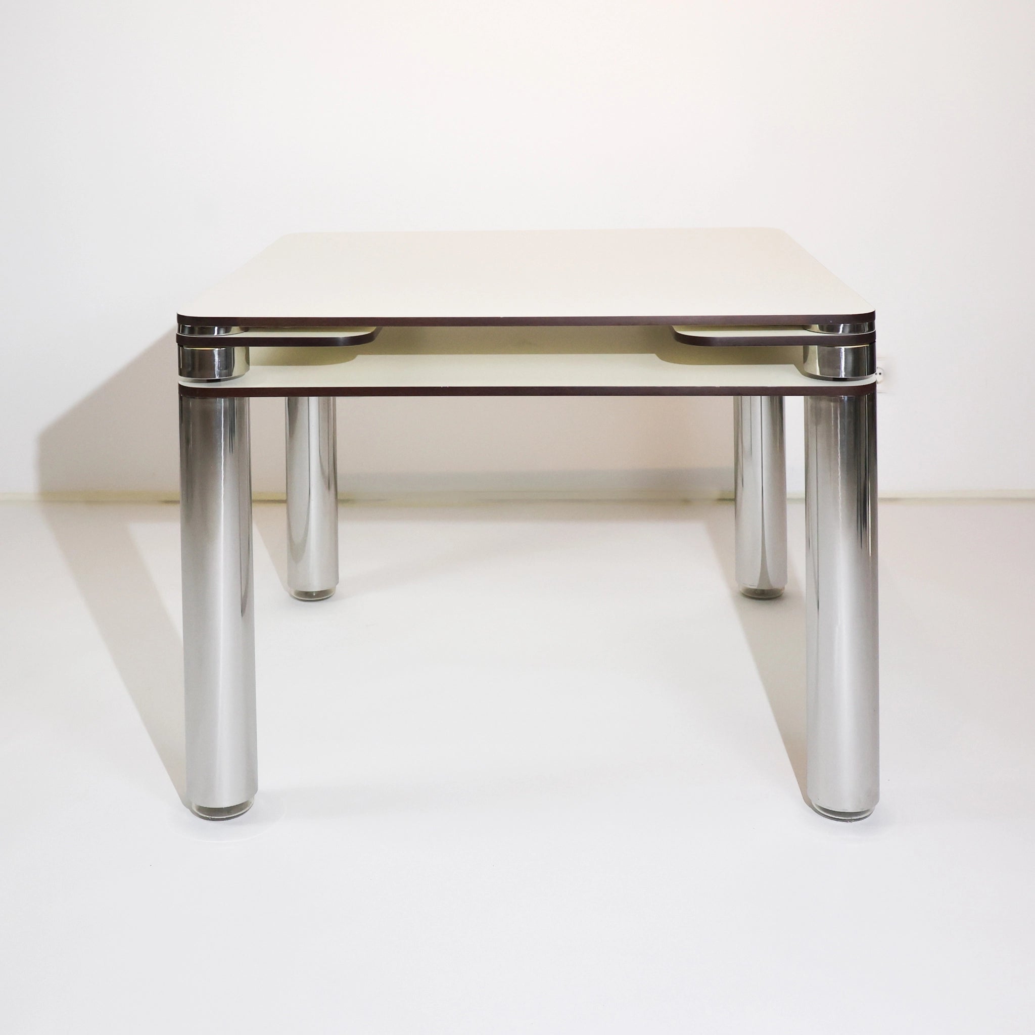 Poker Game Table by Joe Colombo for Zanotta, Italy, 1970s