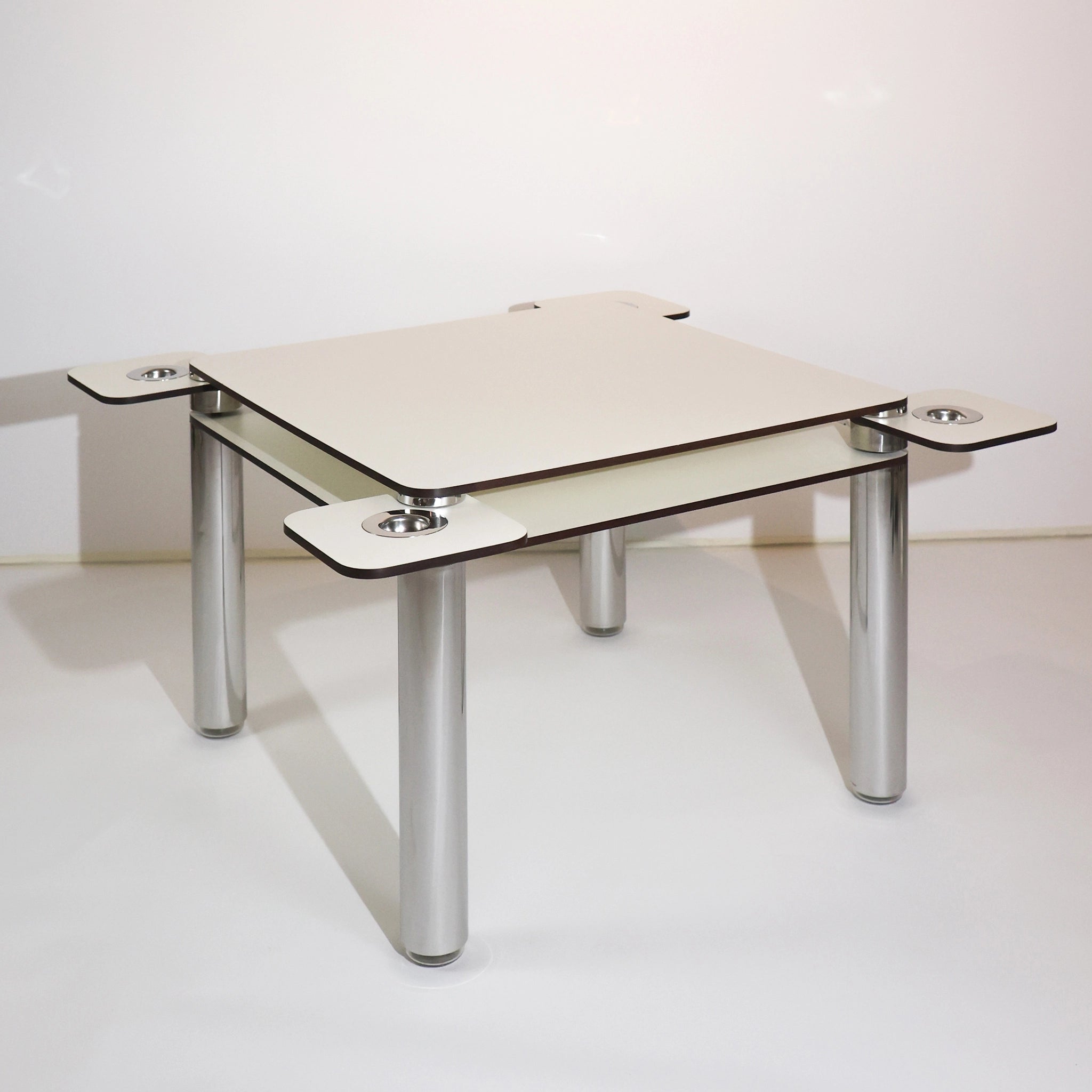 Poker Game Table by Joe Colombo for Zanotta, Italy, 1970s