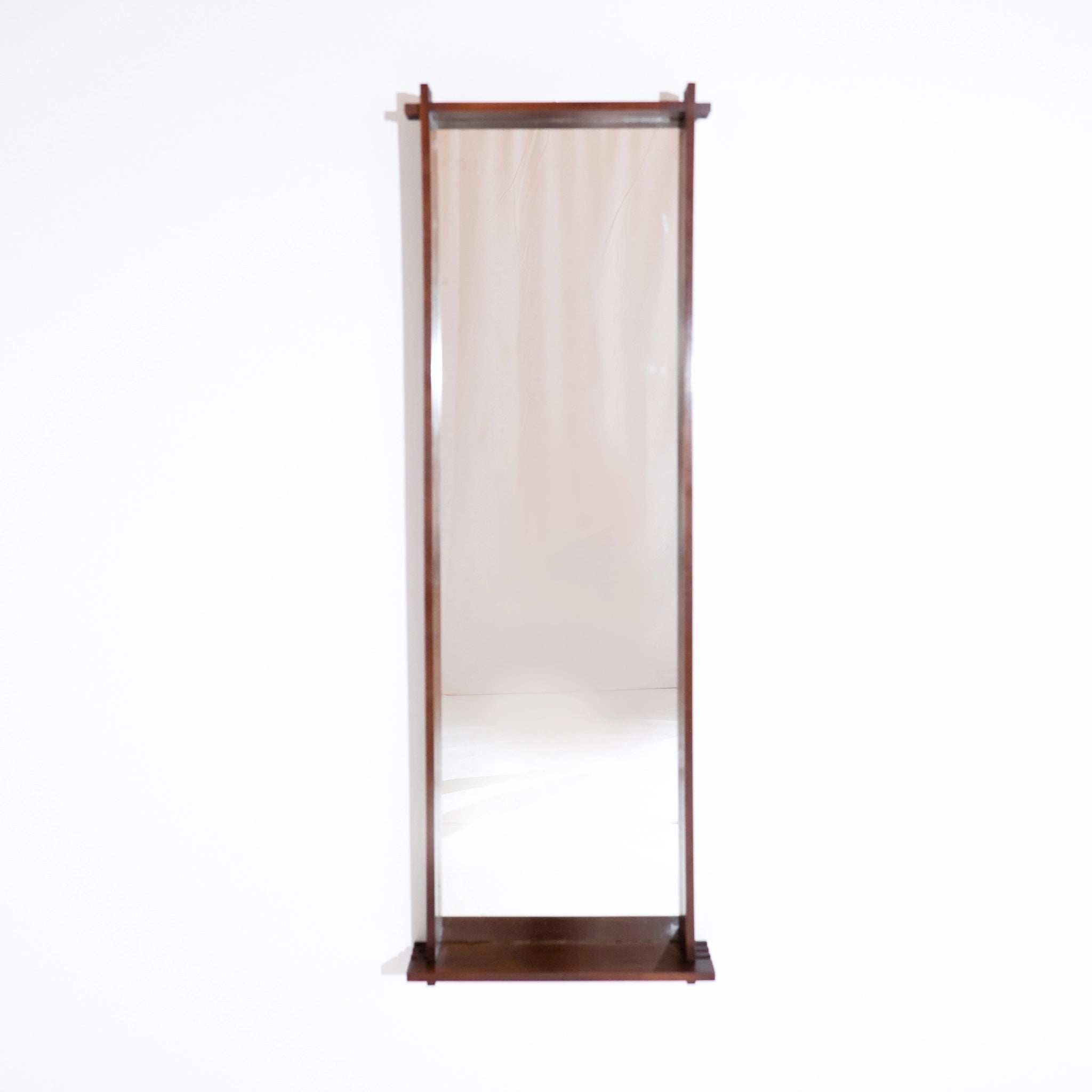 Mid-Century Danish Wall Teak Mirror