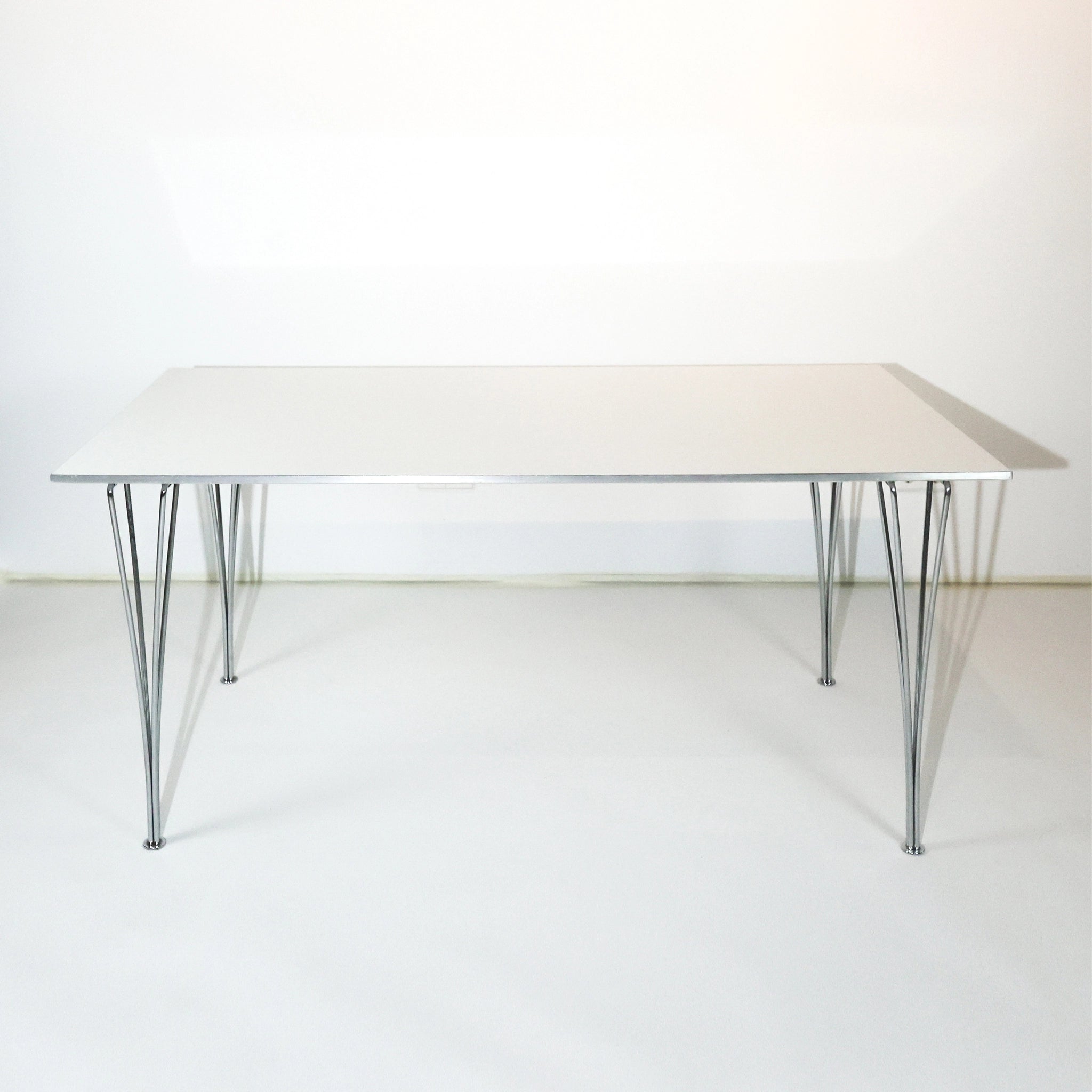 Rectangular Dining Table by Piet Hein, Bruno Mathsson, and Arne Jacobsen for Fritz Hansen, Sweden