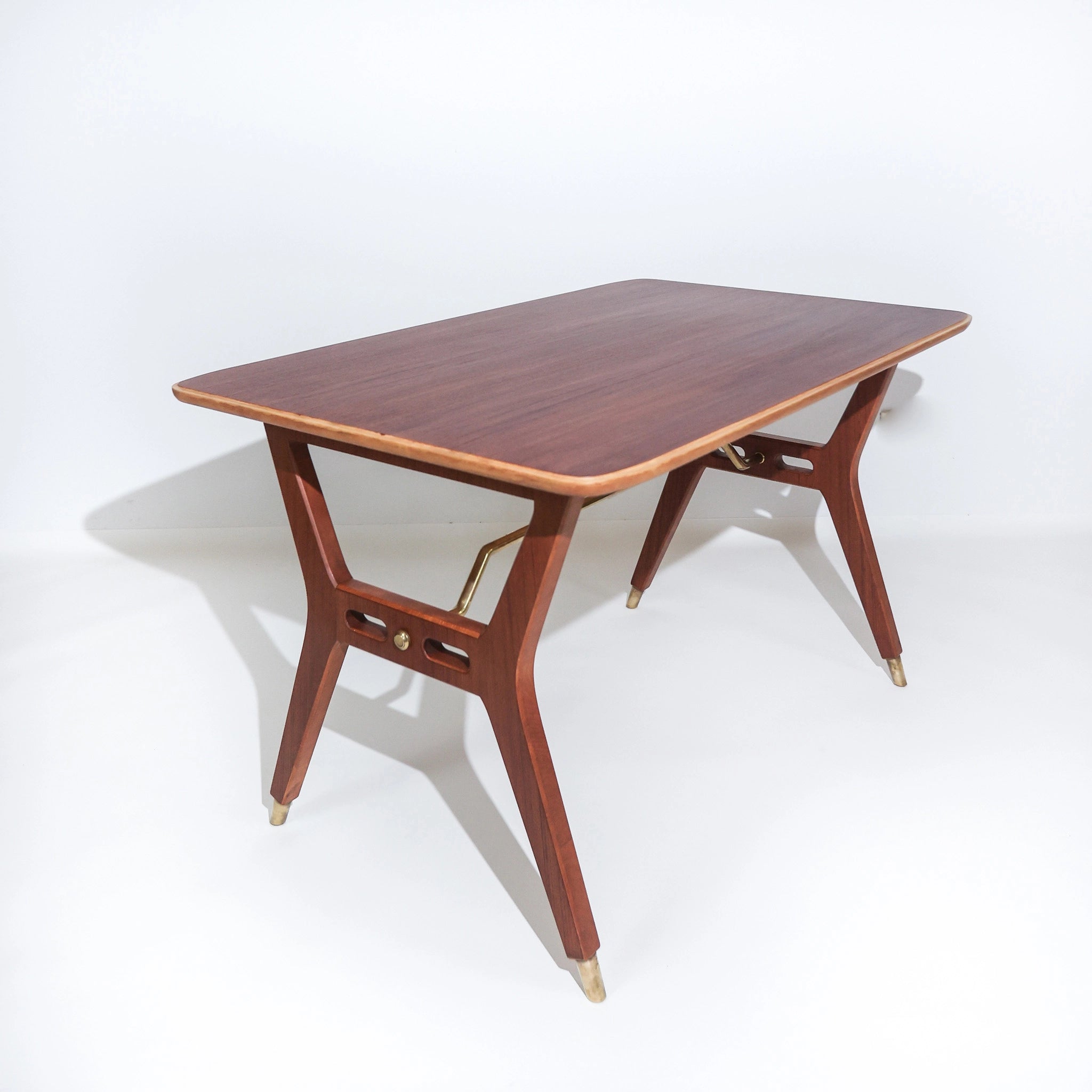 Scandinavian Mid-Century Teak Desk or Table by Kurt Østervig for Jason Møbler, Denmark