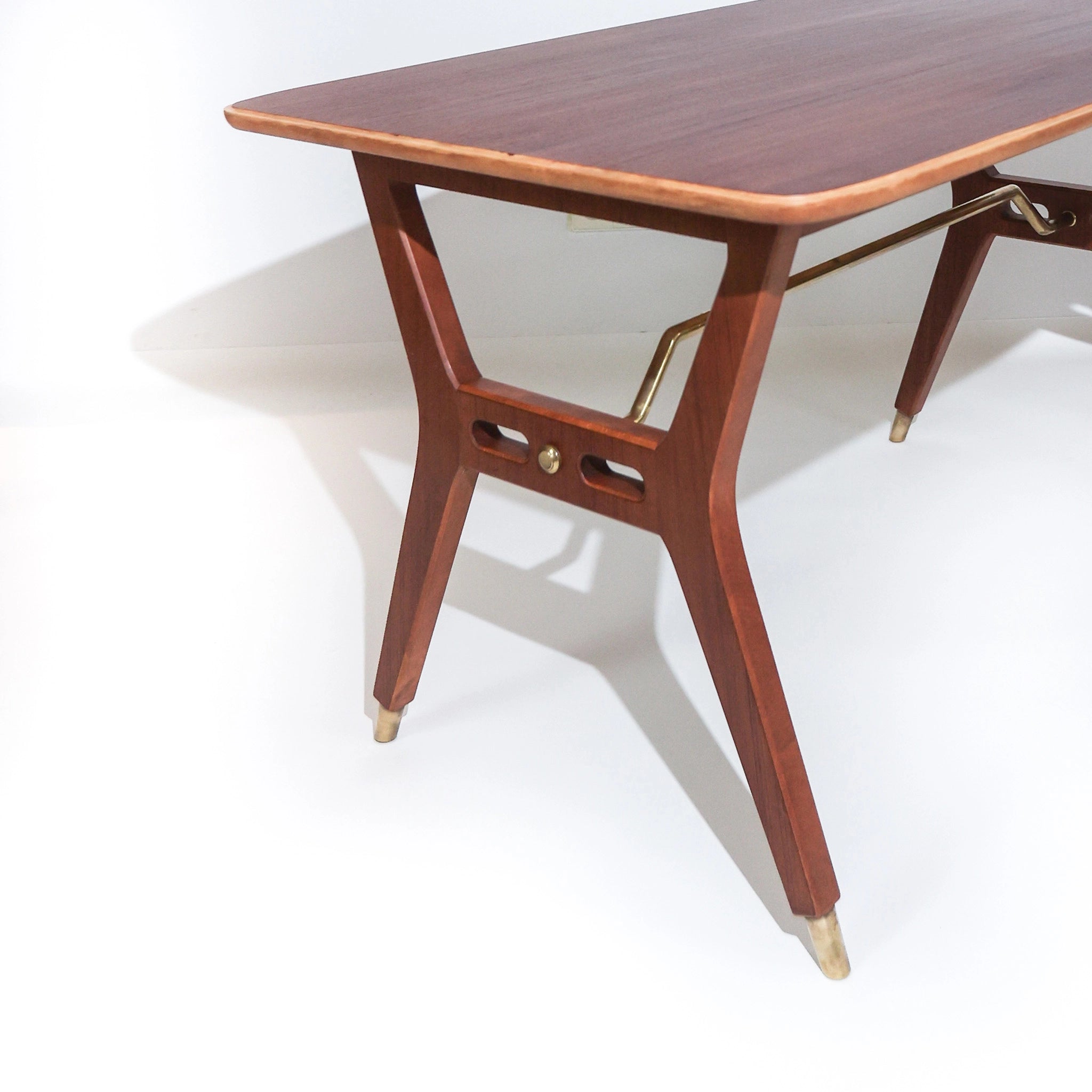 Scandinavian Mid-Century Teak Desk or Table by Kurt Østervig for Jason Møbler, Denmark