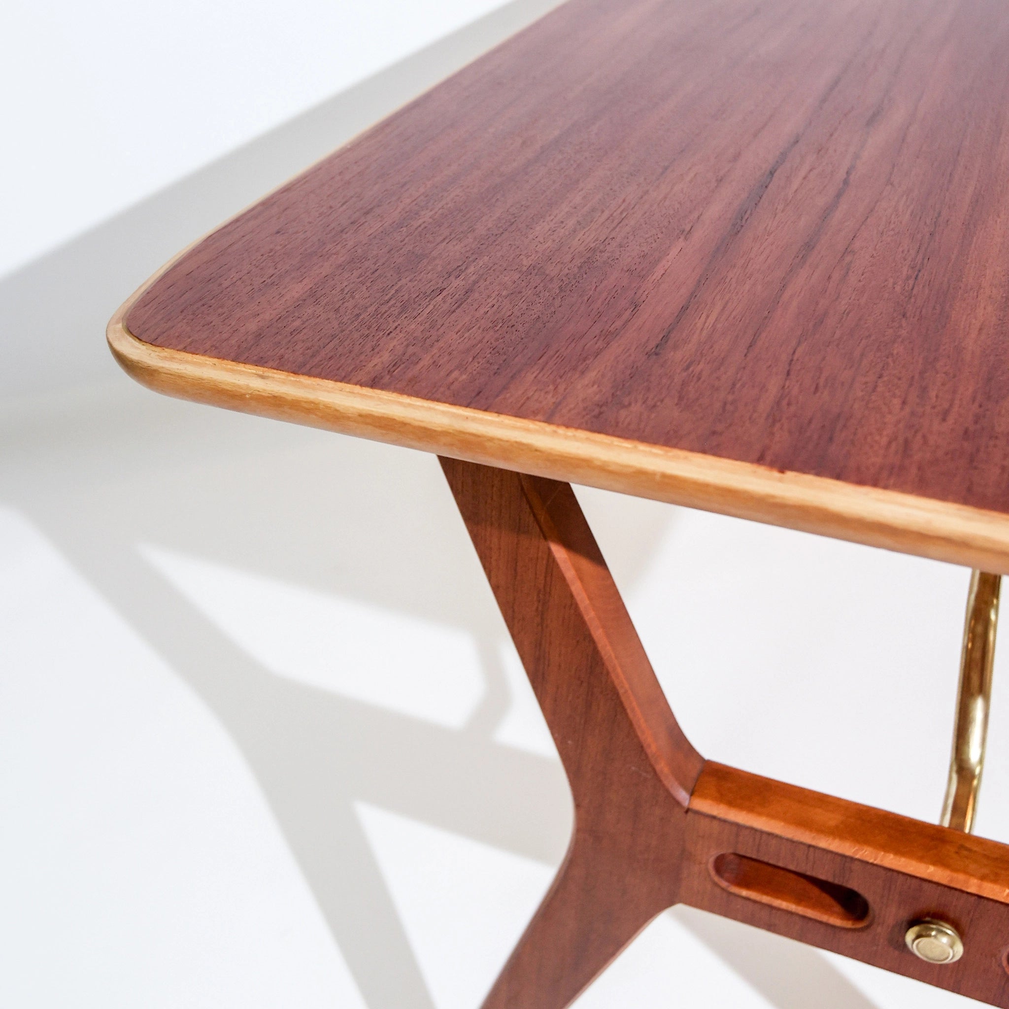 Scandinavian Mid-Century Teak Desk or Table by Kurt Østervig for Jason Møbler, Denmark
