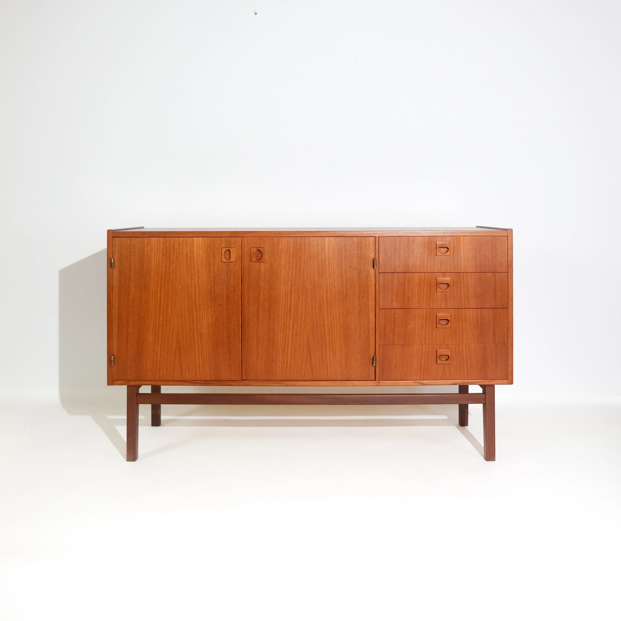 Scandinavian Mid-Century Modern Teak Credenza