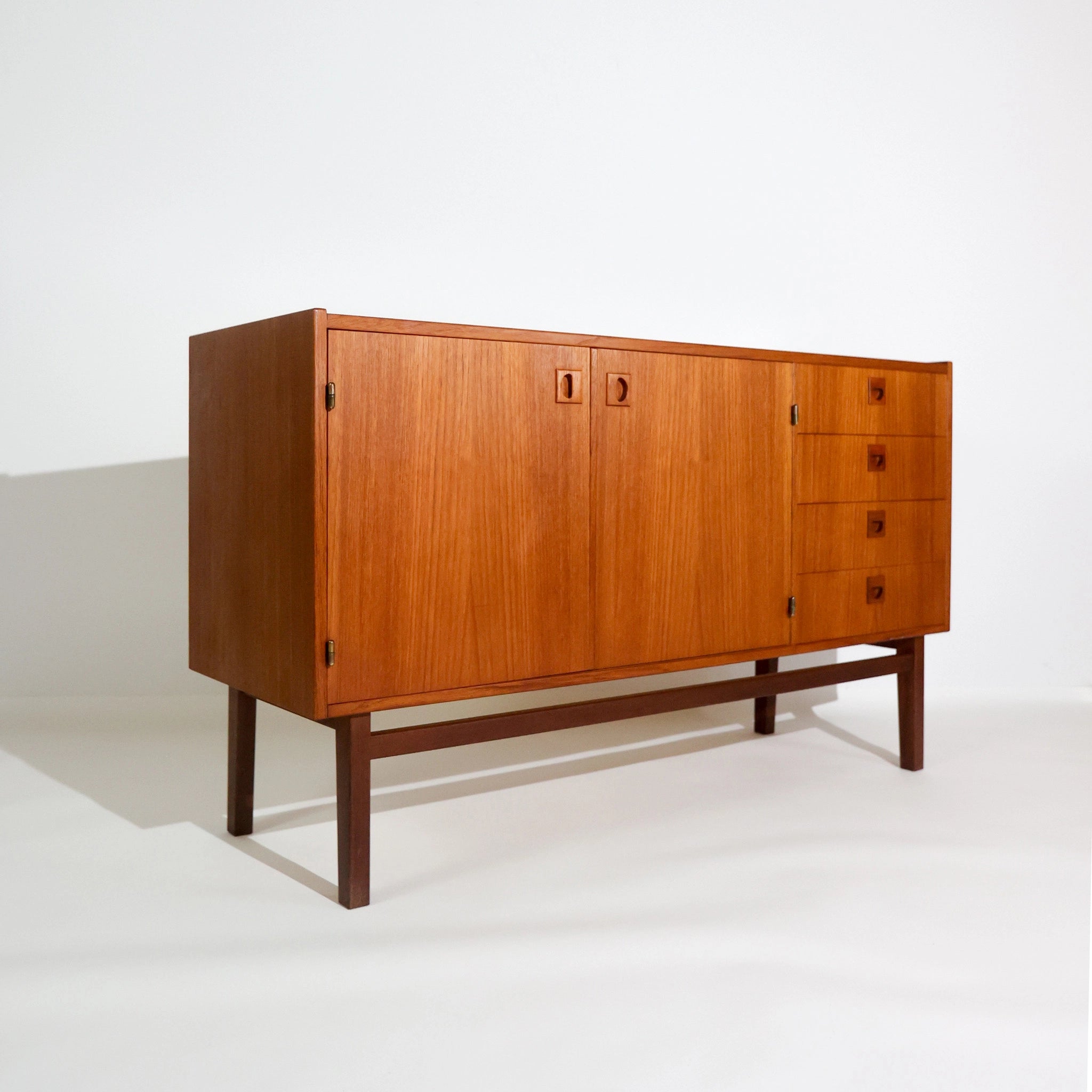 Scandinavian Mid-Century Modern Teak Credenza