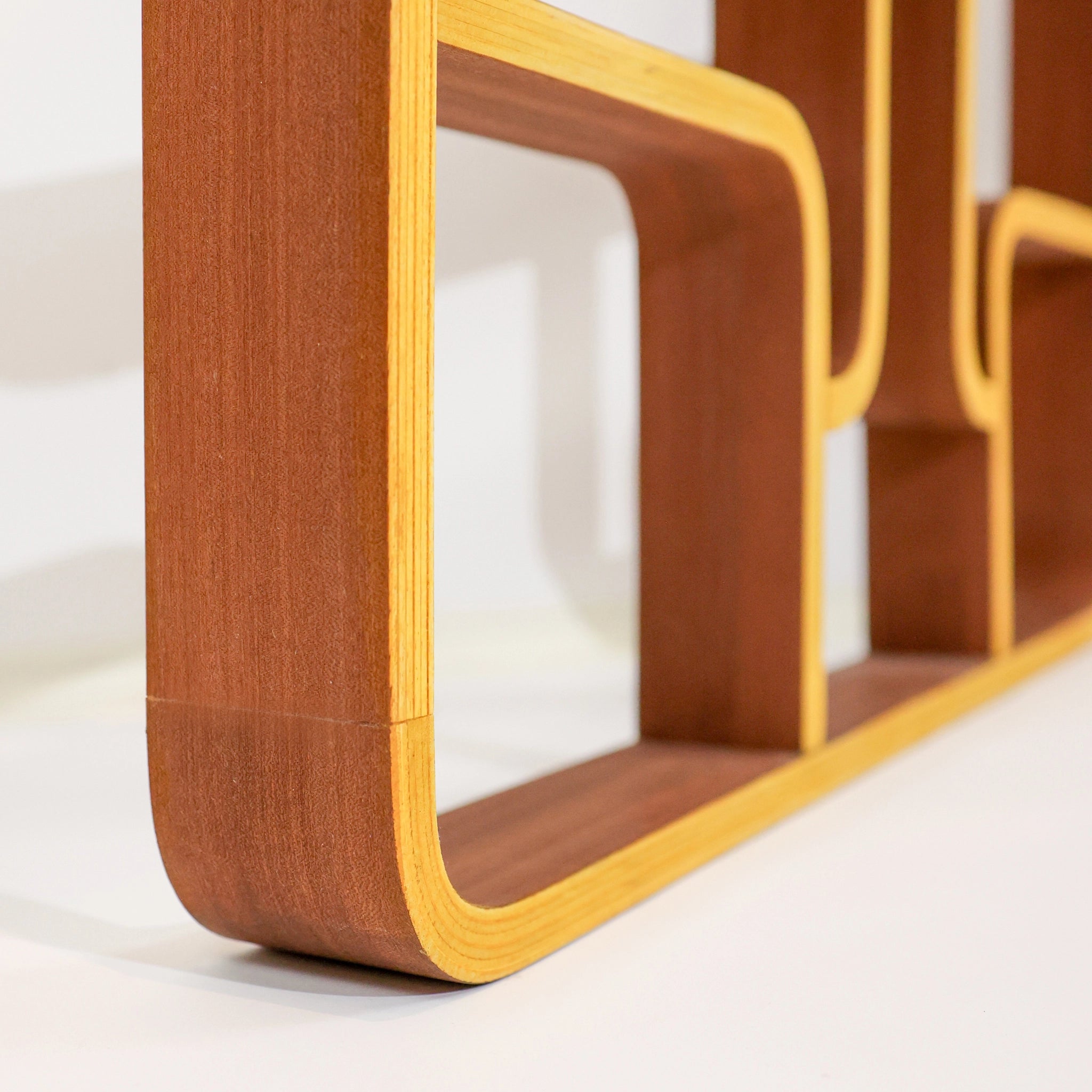 Modernist Round Edge Screen/ Space Divider by Ludvik Volak, 1960s