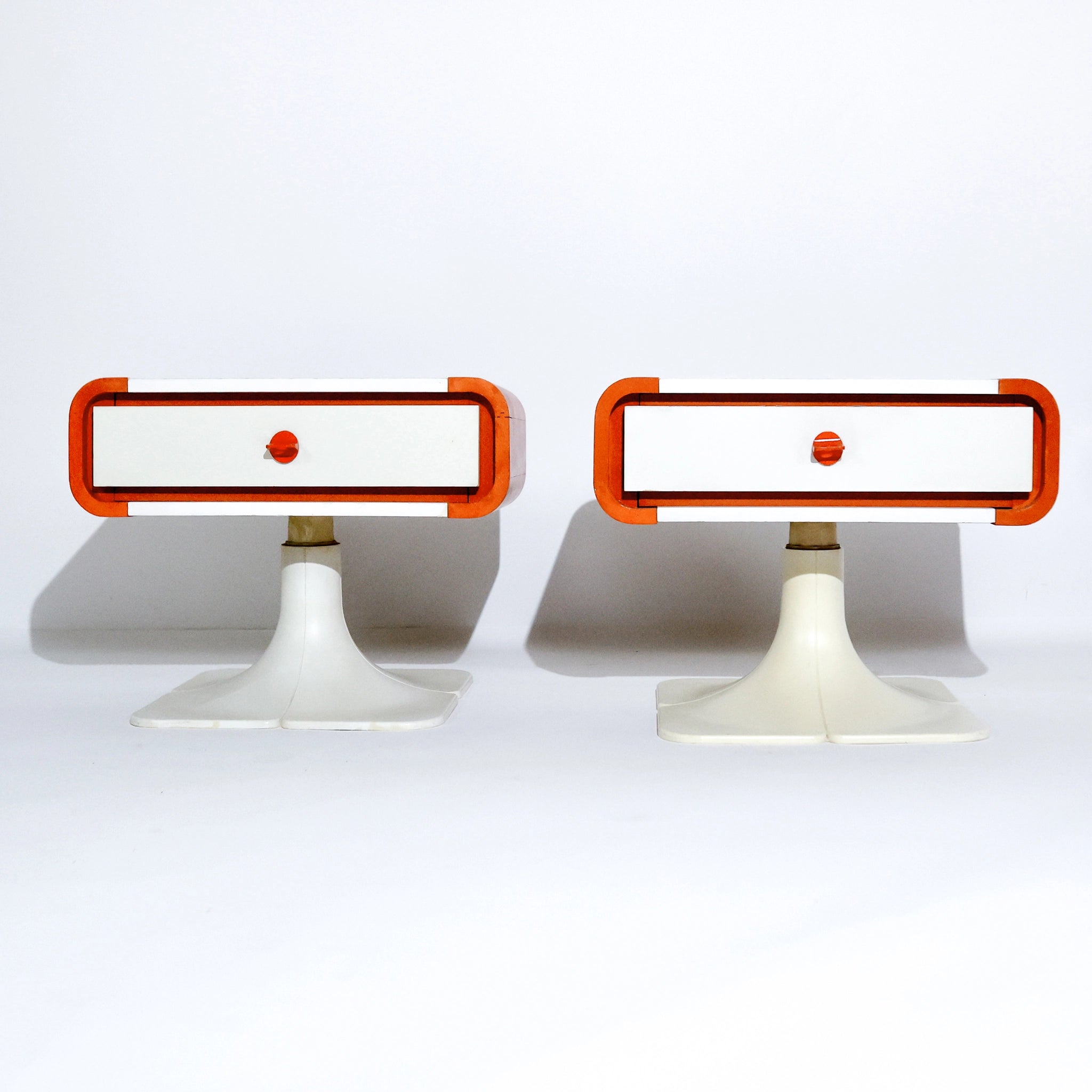 Christian Adam Space Age Side Coffee Table, France, 1970s