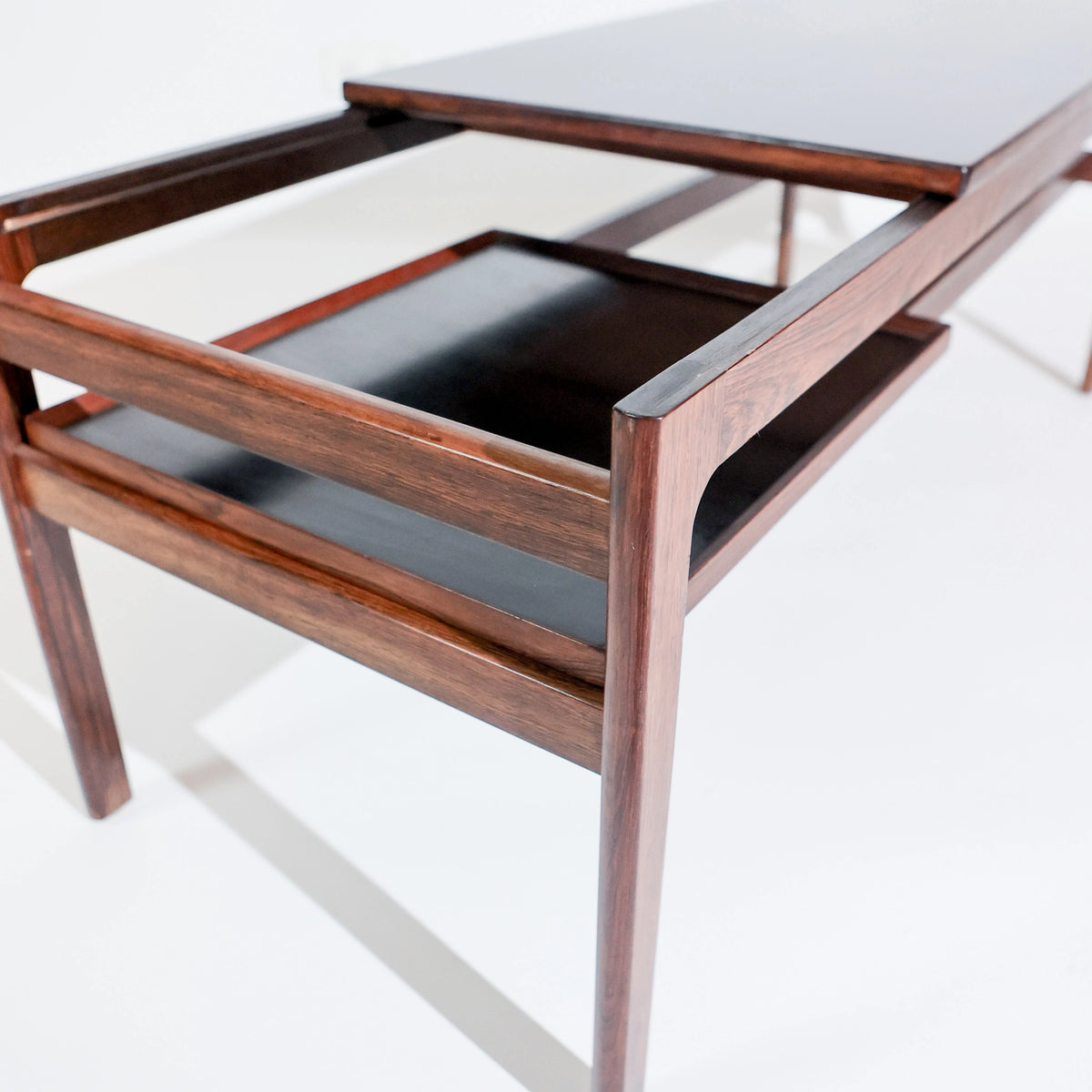Mesa de Centro Vintage de Hans Olsen, Palisandro, Dinamarca, h. 1958