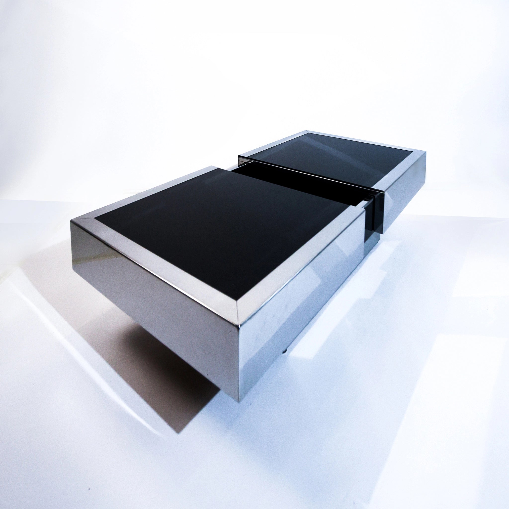 Willy Rizzo Dry Bar Coffee Table for Cidue, 1970s